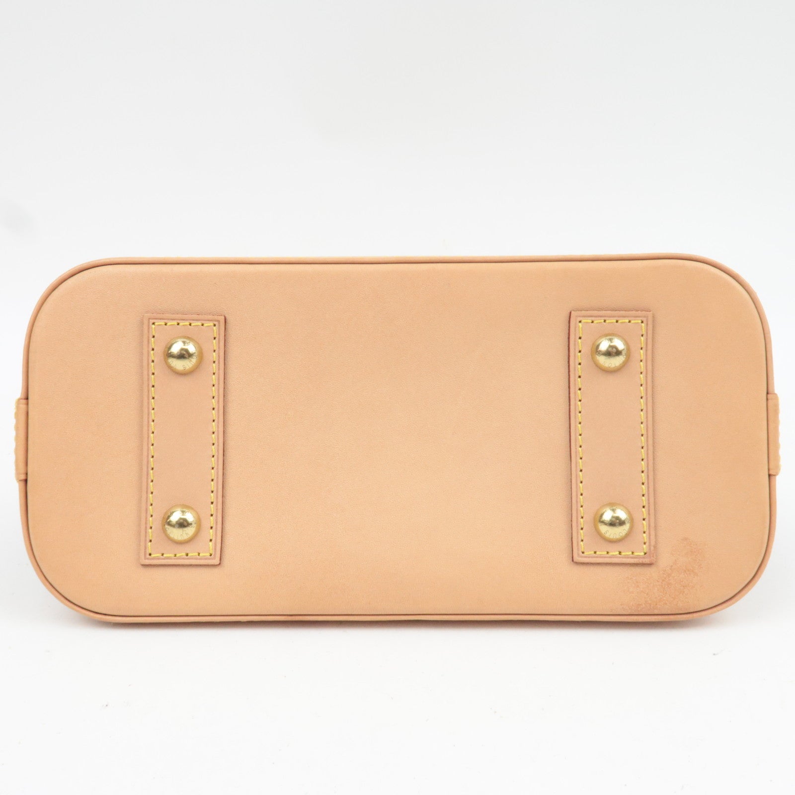 Louis Vuitton Monogram Alma BB 2Way Handbag M53152 SN4270 *Strap, Key Lock, Clochette