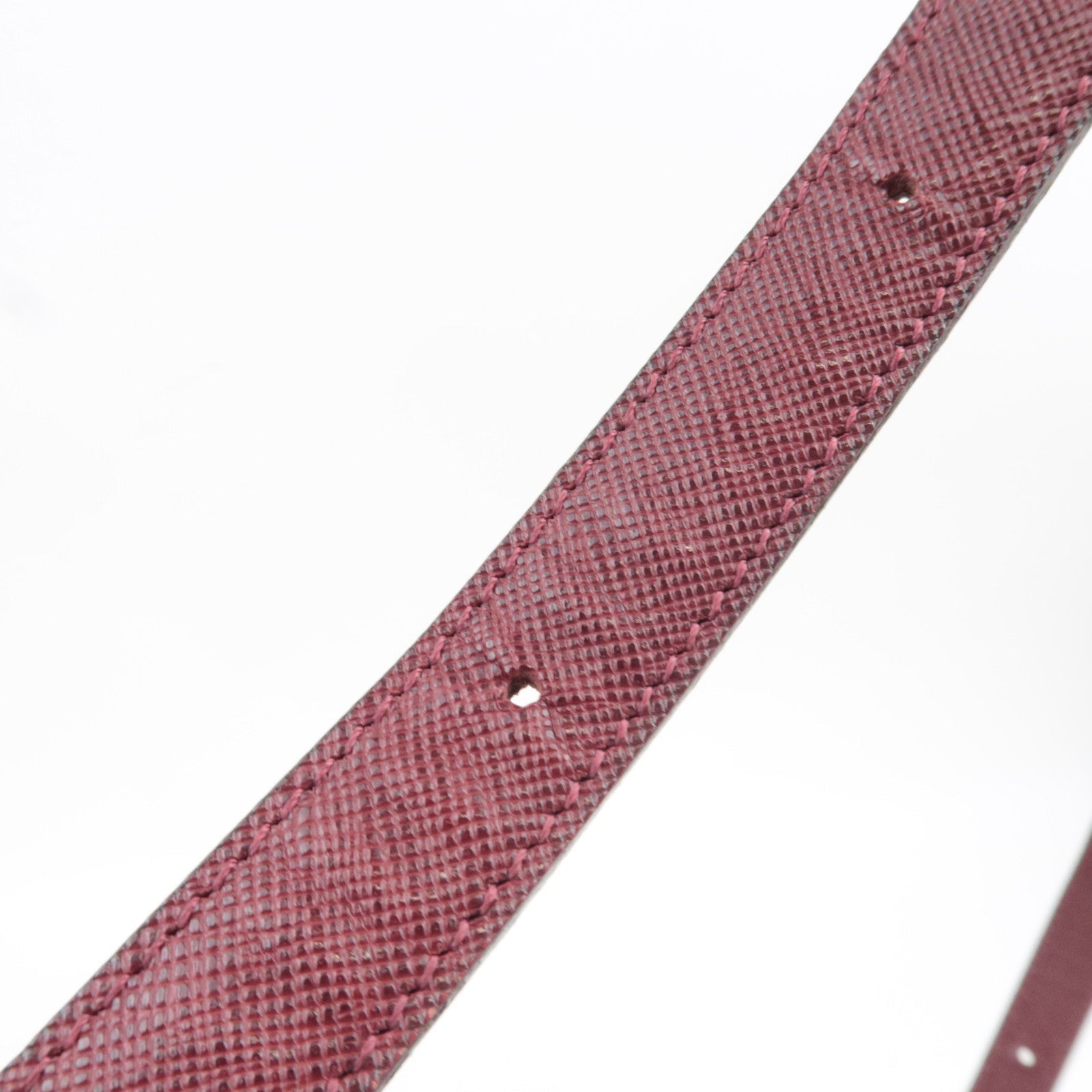 BURBERRY Nova Plaid Shoulder Bag Canvas Leather Beige Bordeaux