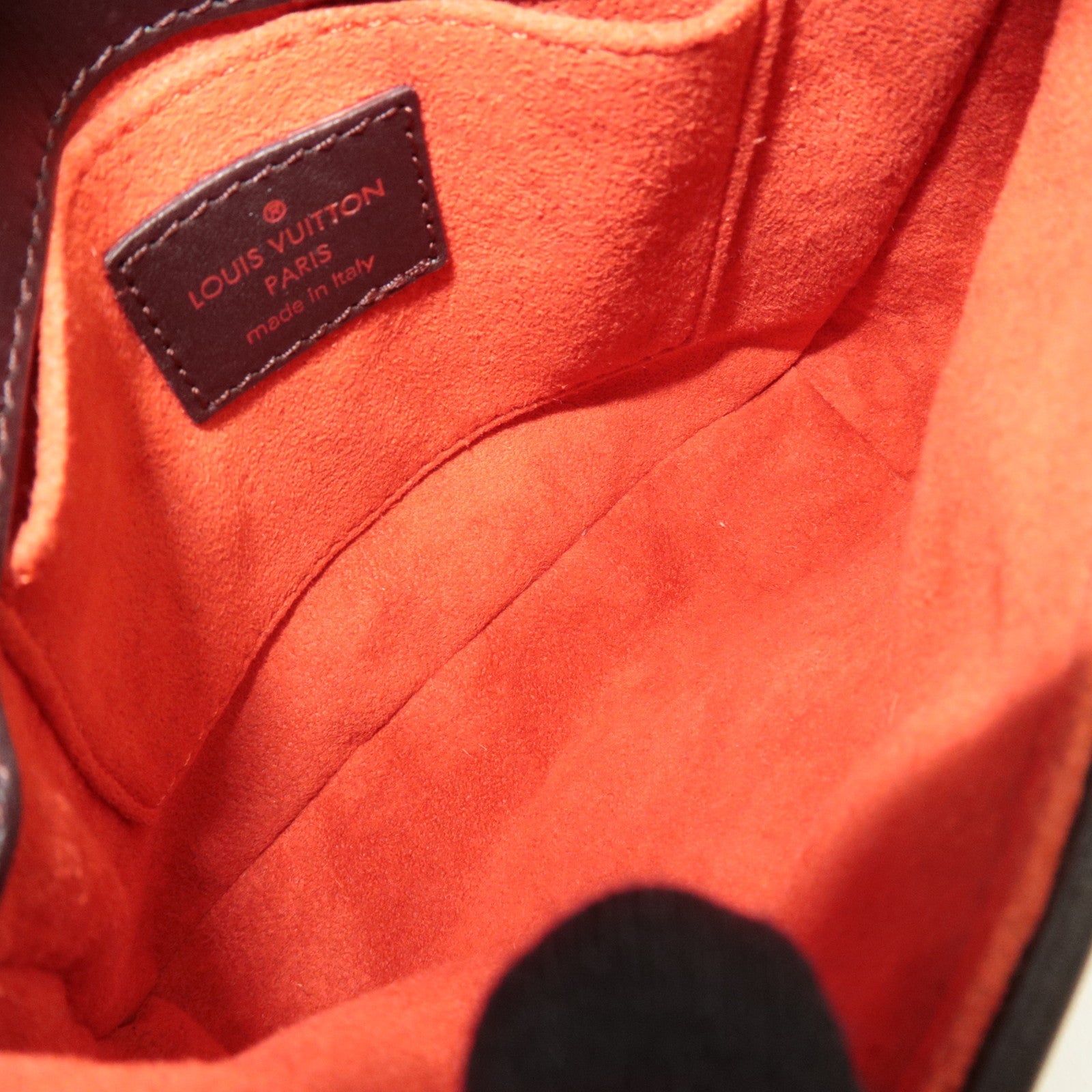 Louis Vuitton Damier Sauvage Gazelle Shoulder Bag Calf Leather M92130 *Strap