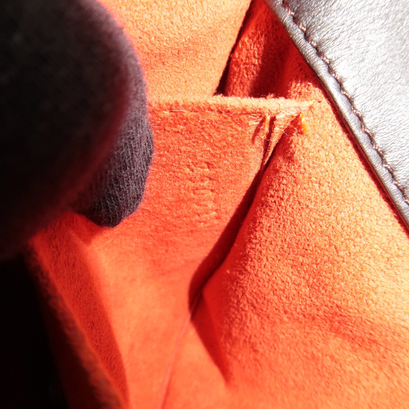 Louis Vuitton Damier Sauvage Gazelle Shoulder Bag Calf Leather M92130 *Strap