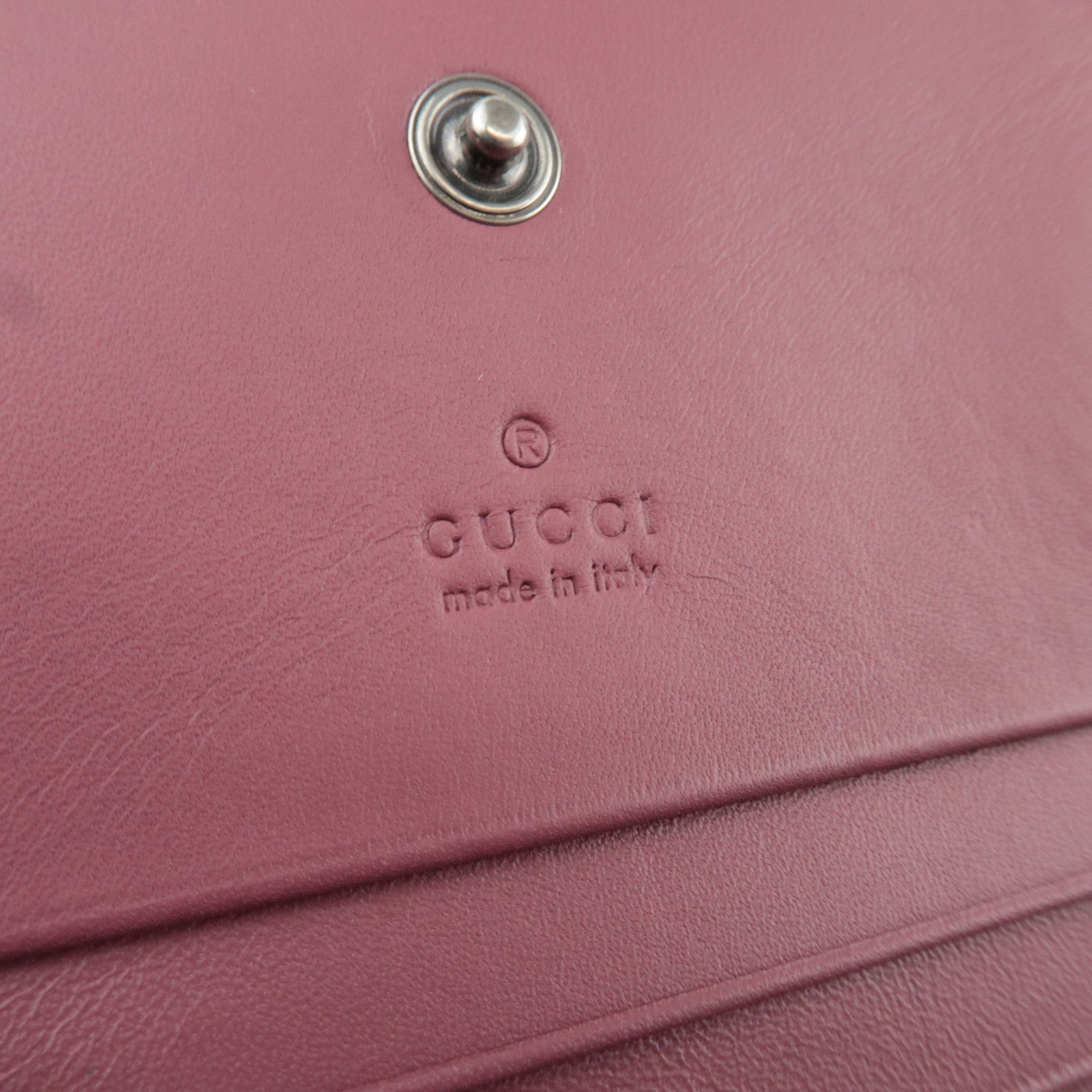 GUCCI GG Blooms Bifold Wallet GG Supreme 410088 *Box, Dust bag