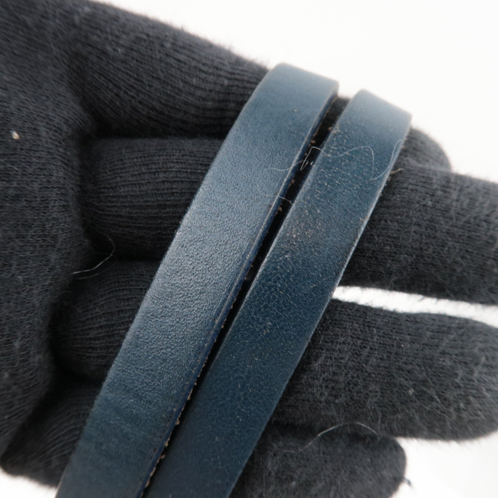 FENDI Zucca Tote Bag Nylon Leather Beige Green Navy