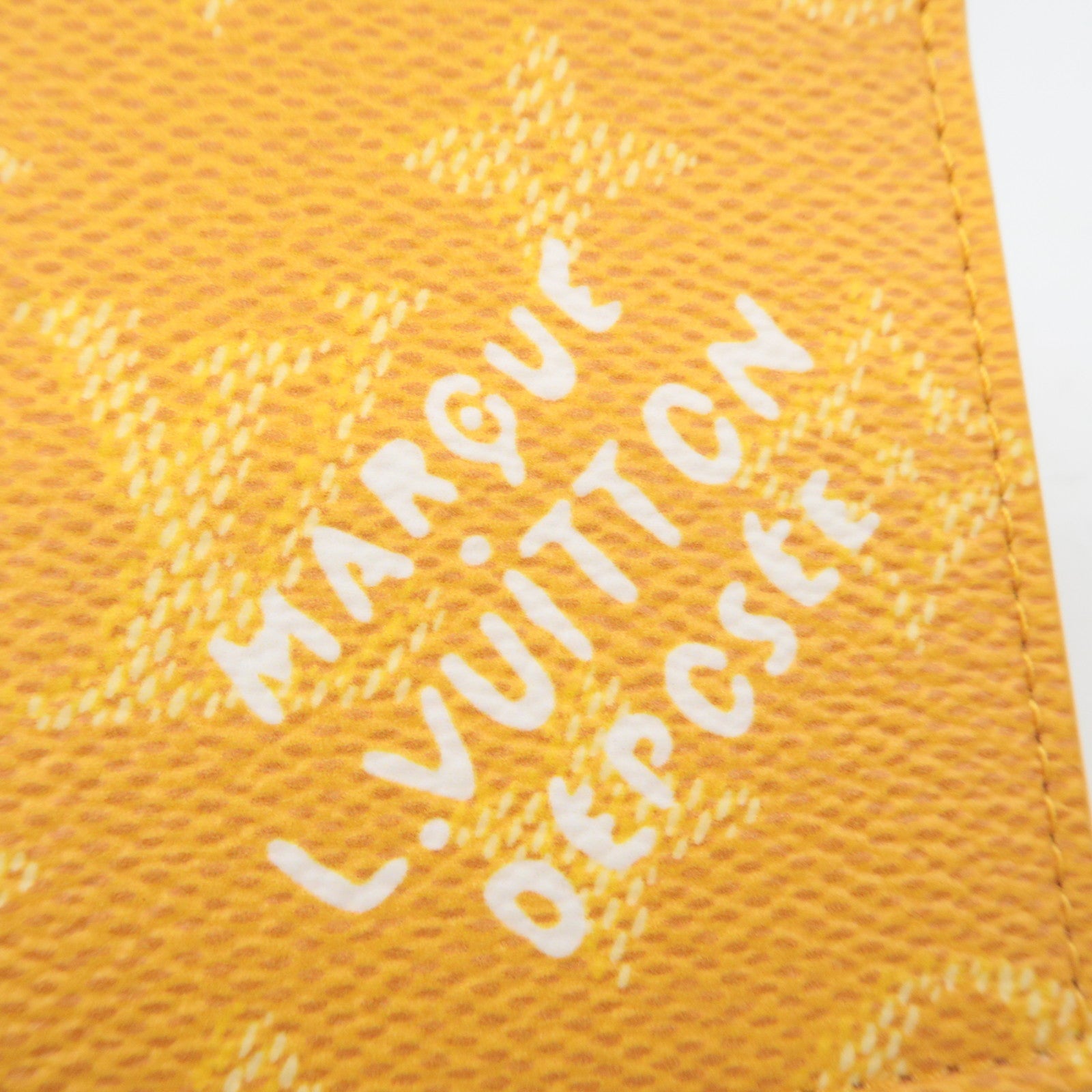 Louis Vuitton Monogram Heritage Fragment Case Yellow M12660