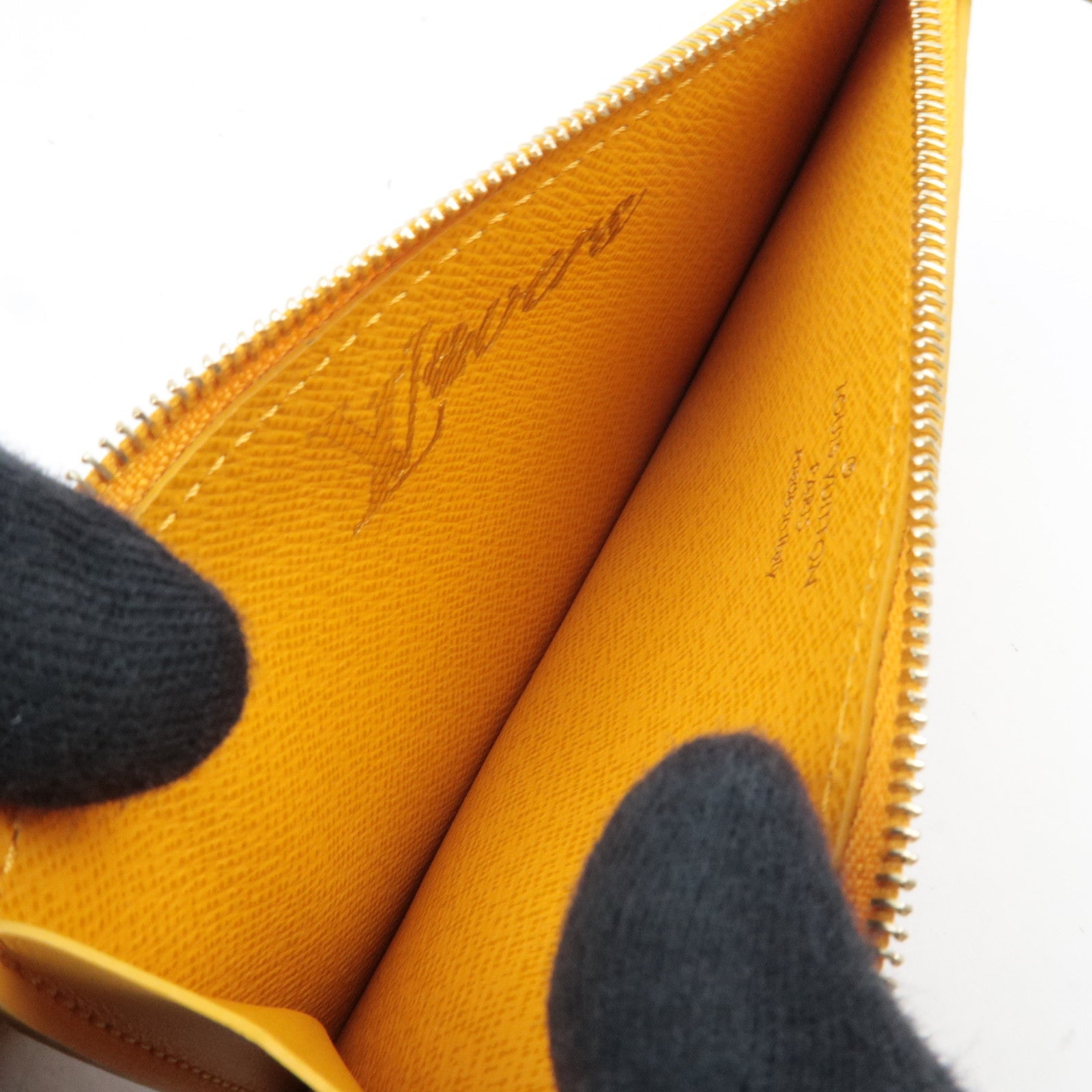 Louis Vuitton Monogram Heritage Fragment Case Yellow M12660