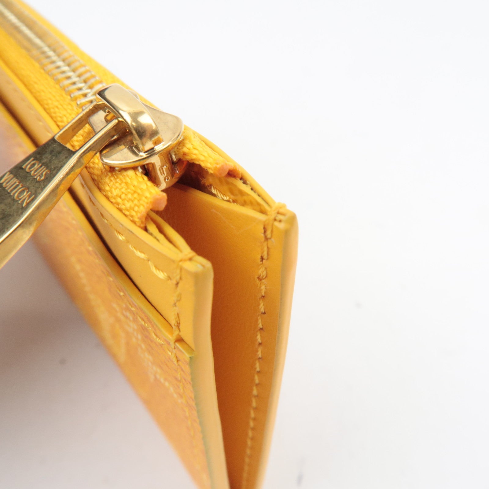 Louis Vuitton Monogram Heritage Fragment Case Yellow M12660