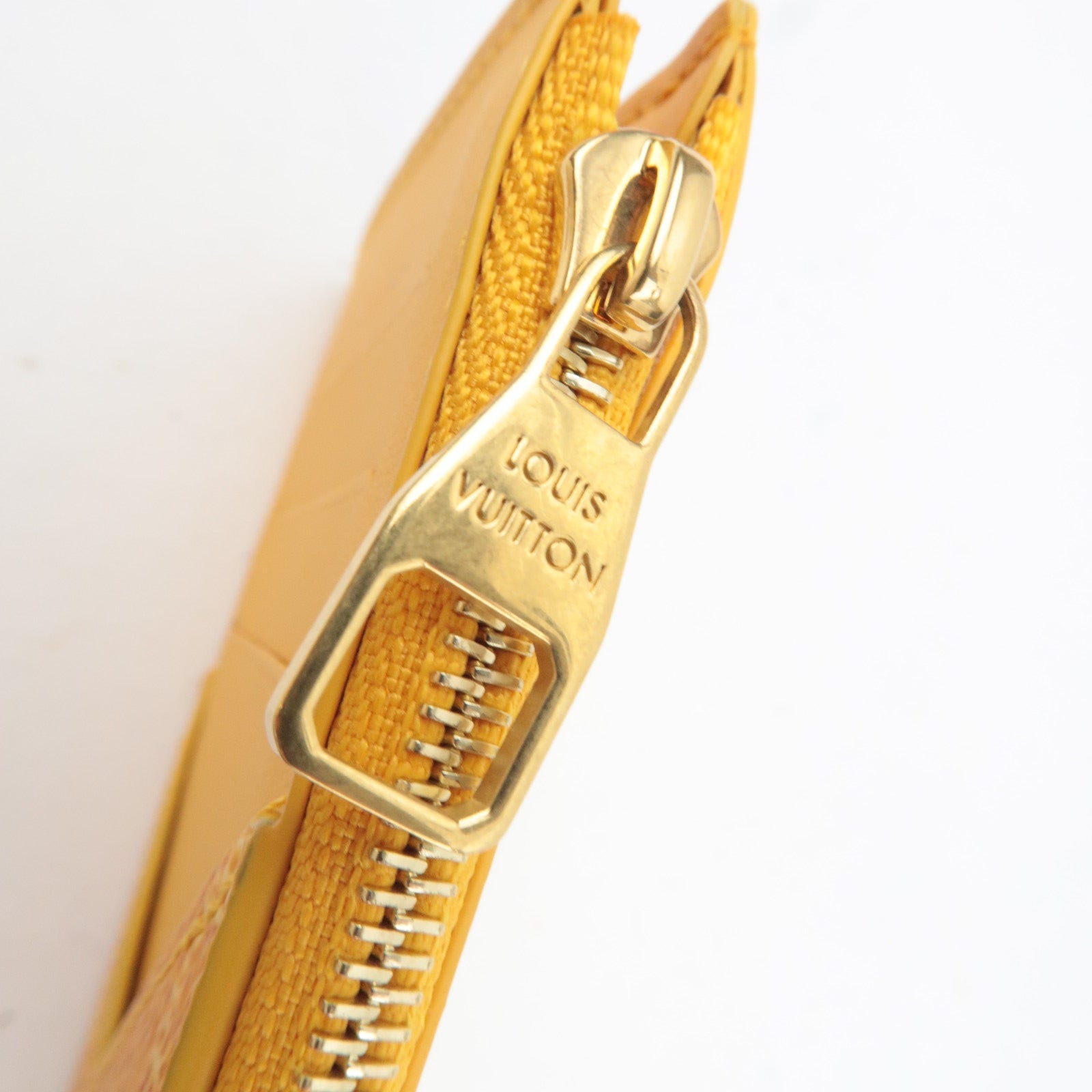 Louis Vuitton Monogram Heritage Fragment Case Yellow M12660