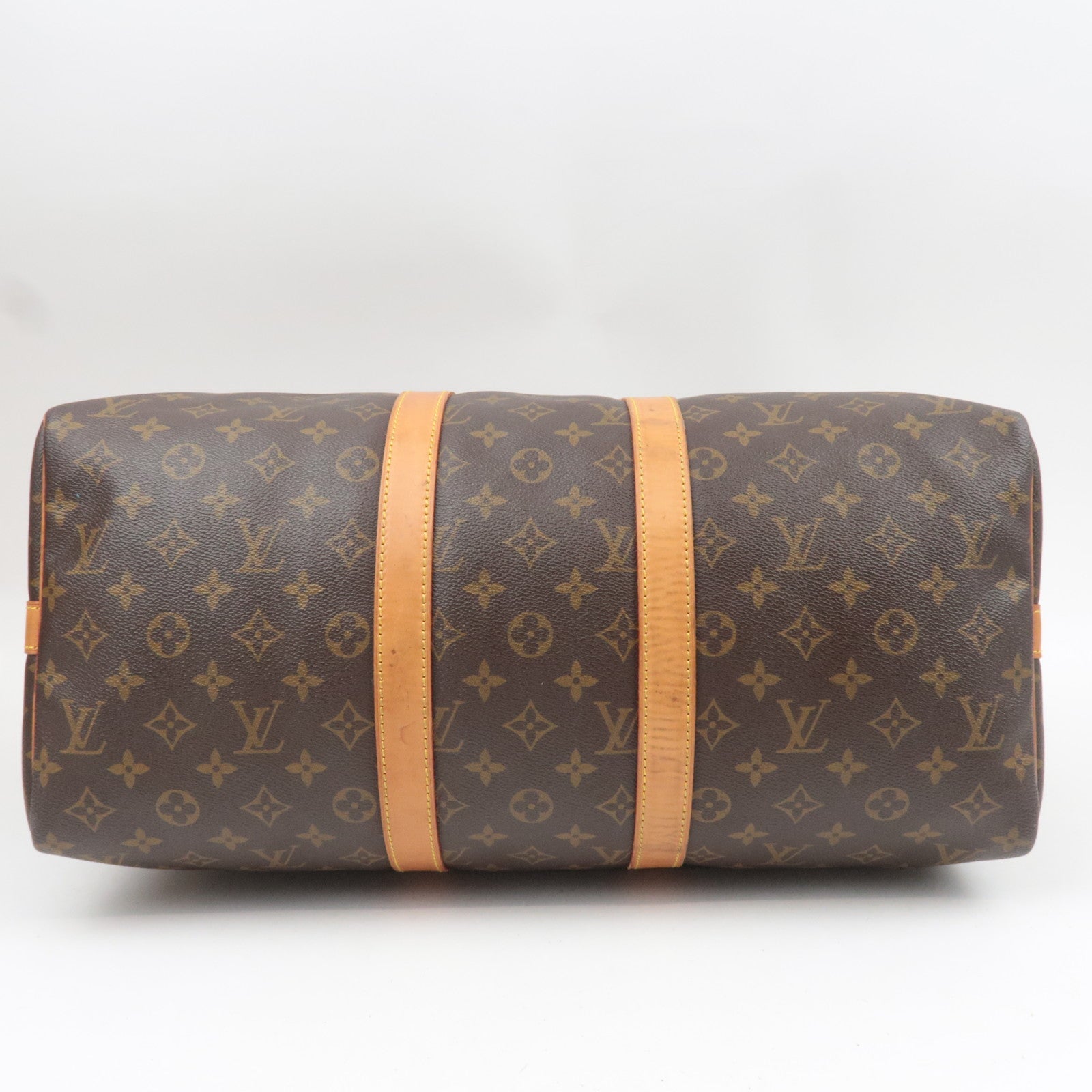 Louis Vuitton Monogram Keepall Bandouliere 45 M41418 VI0913 *Strap, Name tag, Poignet