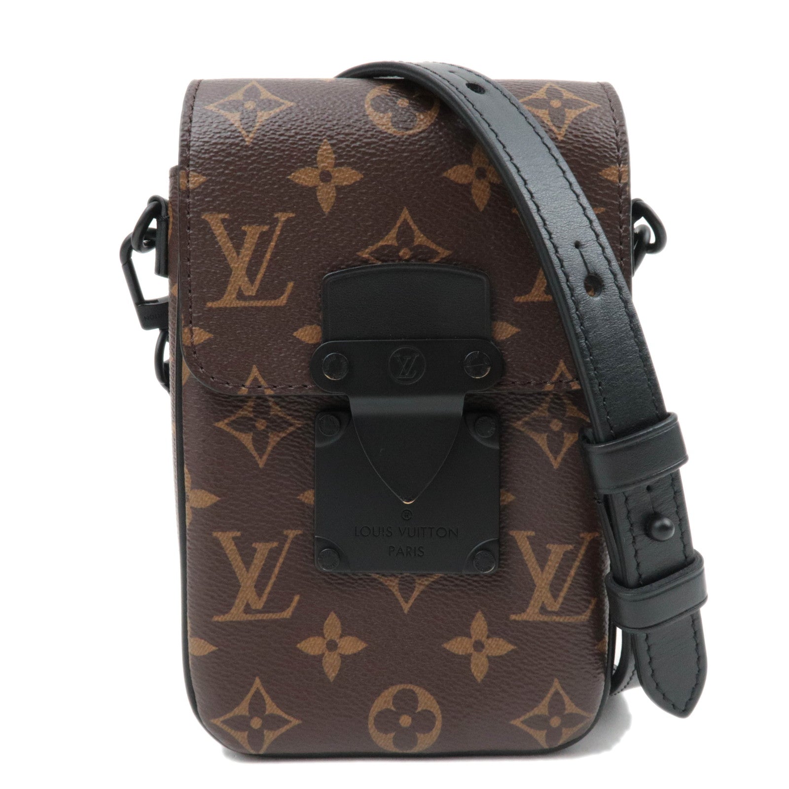 Louis Vuitton Monogram Macassar S Lock Vertical Wearable Wallet M8152284670