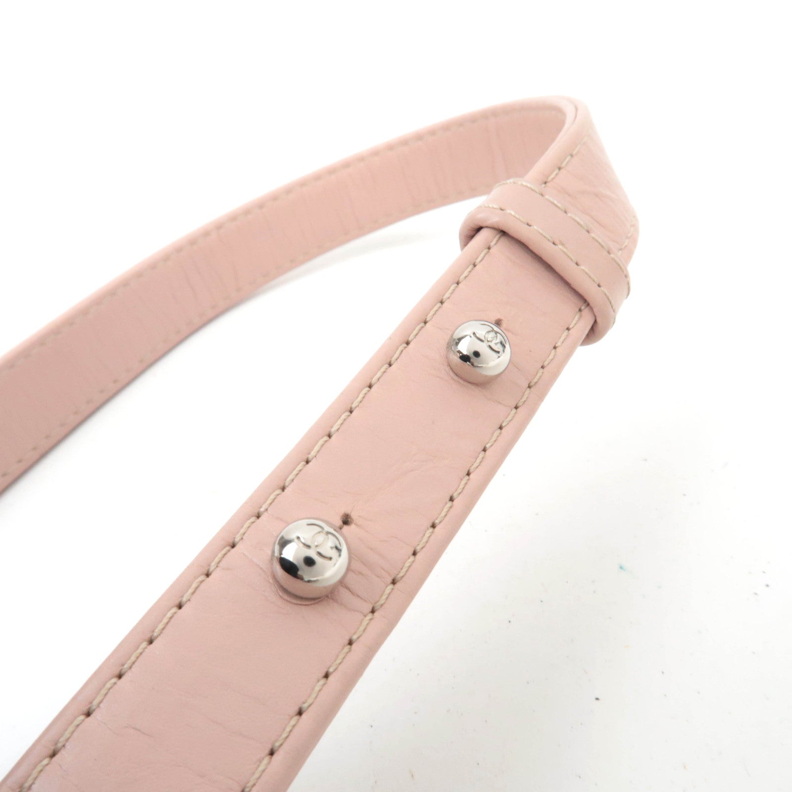 CHANEL Boy Chanel Chain Shoulder Bag Aged Calfskin Pink 24900670