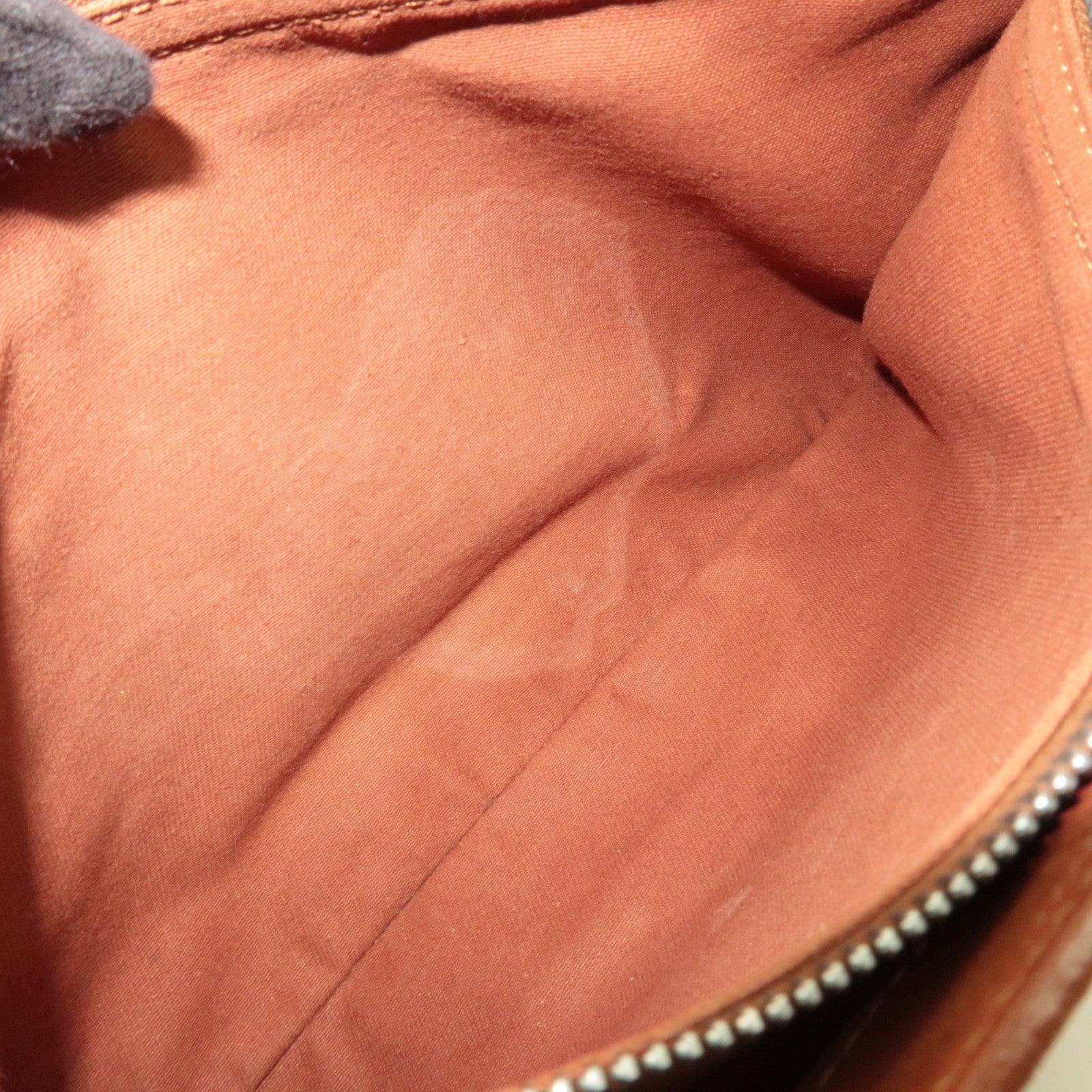 CELINE Boogie Bag Leather Handbag Brown