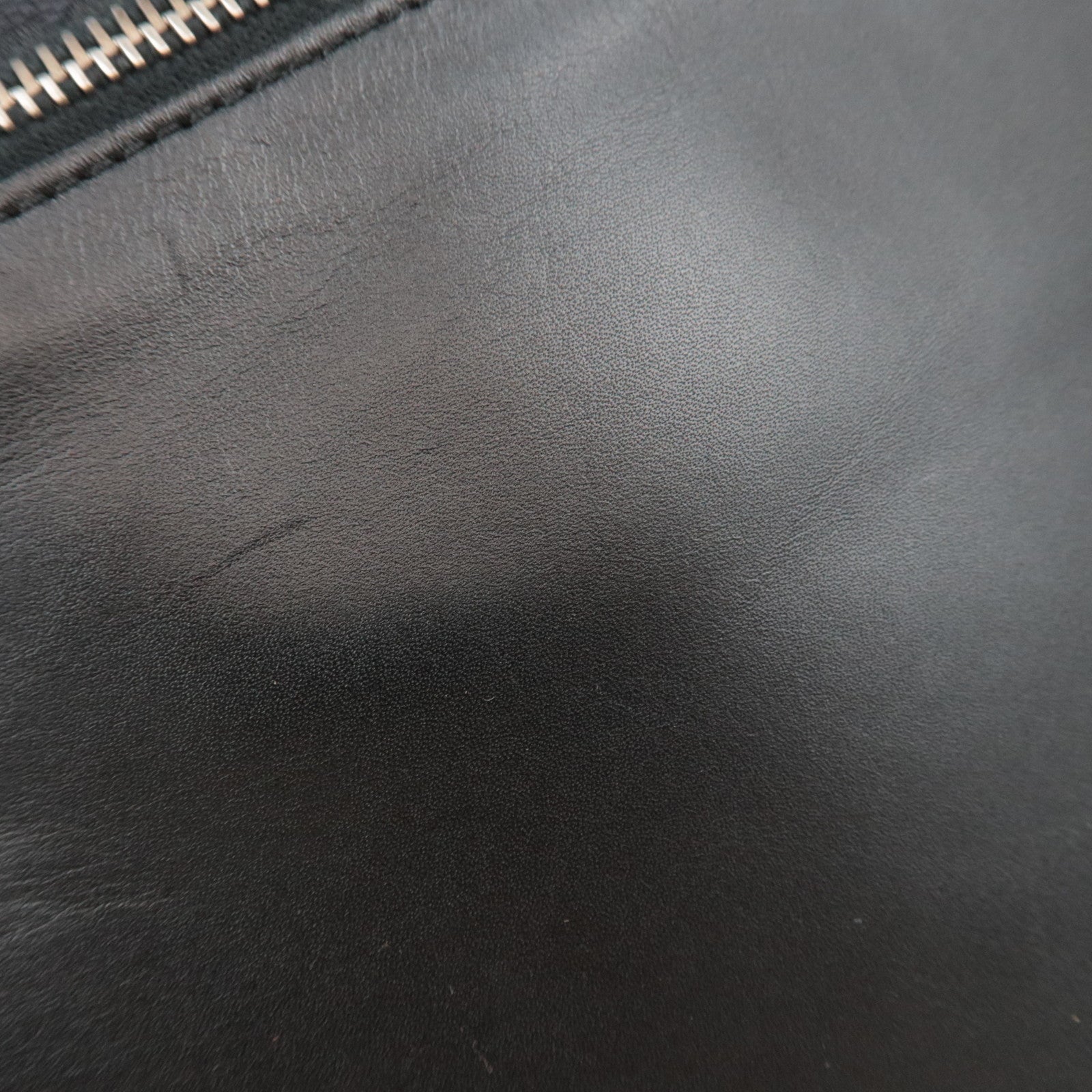 GUCCI Shoulder Bag GG Canvas Leather Black 019.0538