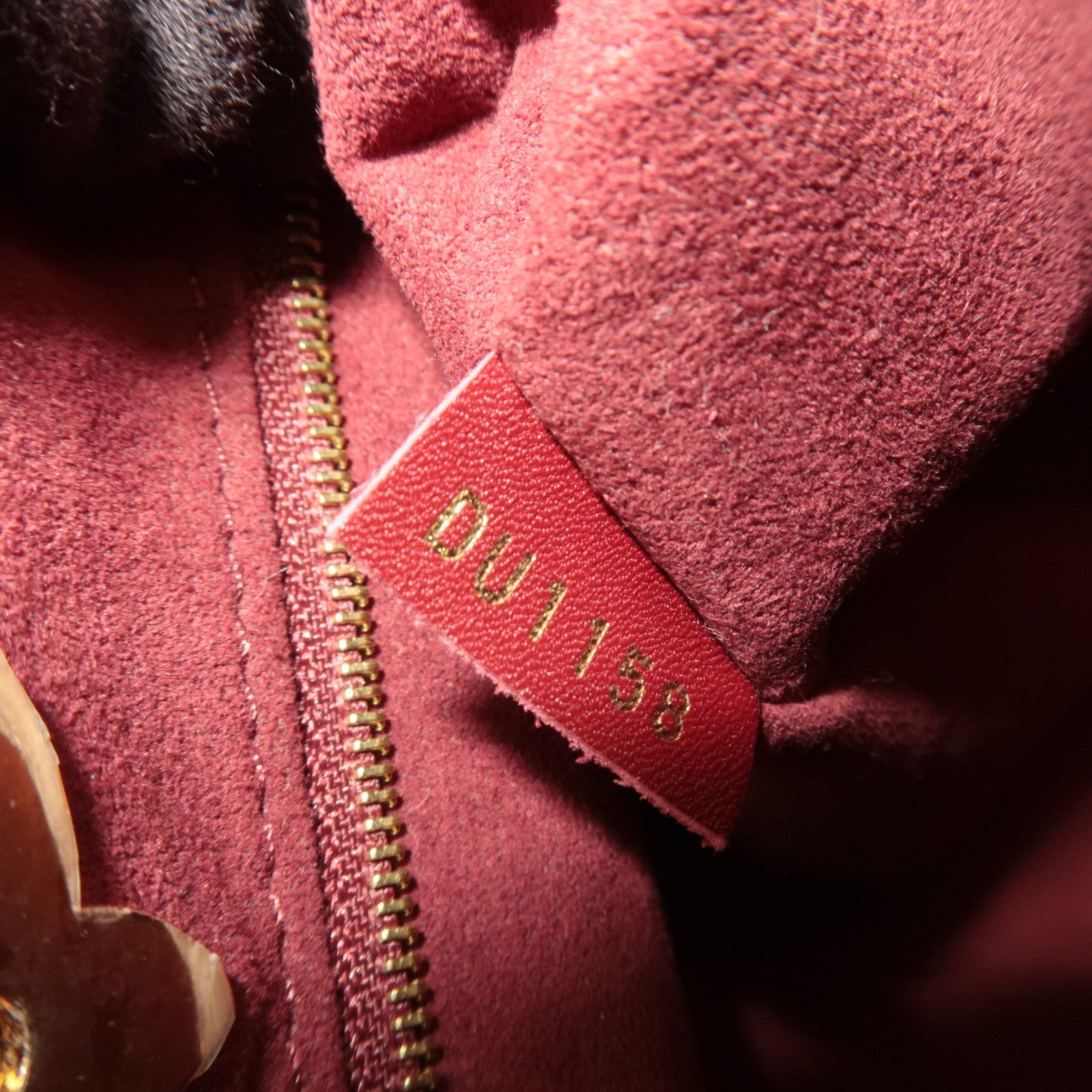 Louis Vuitton Monogram Flower Hobo Shoulder Bag Bordeaux M43547 *Clochette, Key Lock