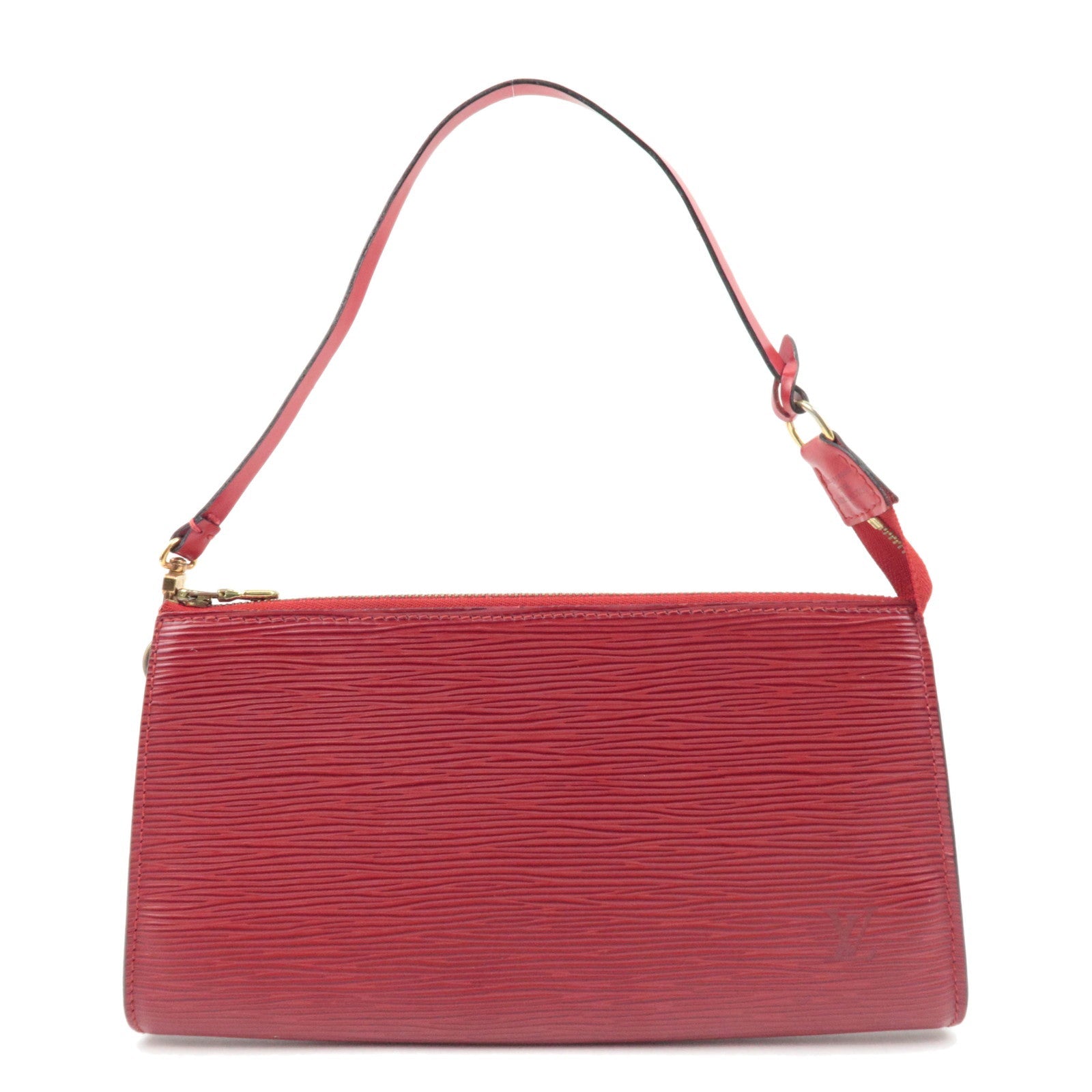 Louis Vuitton Epi Pochette Accessoires Handbag Castilian Red M5294784703