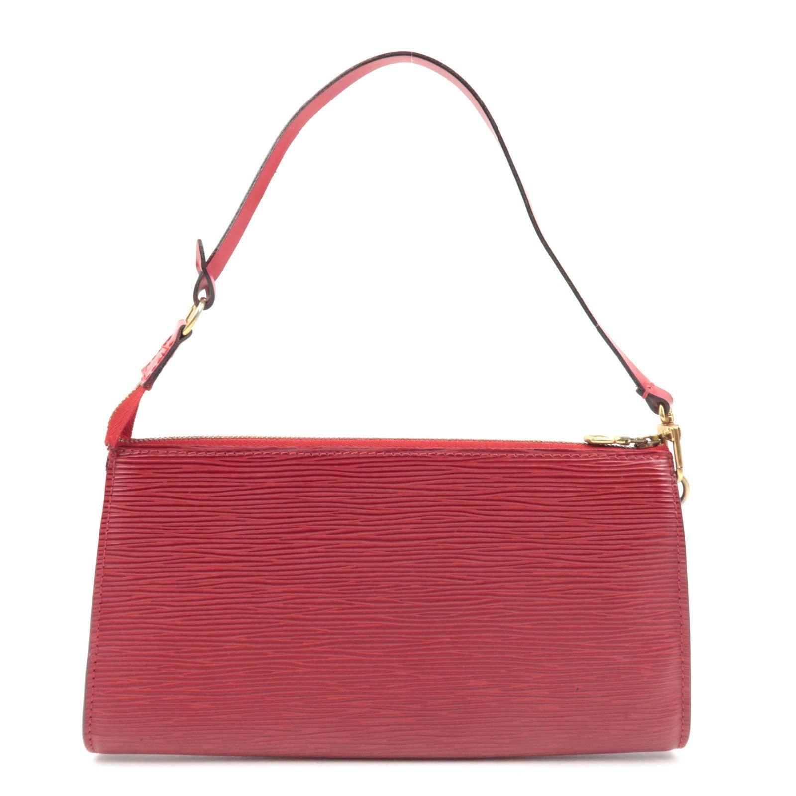 Louis Vuitton Epi Pochette Accessoires Handbag Castilian Red M52947