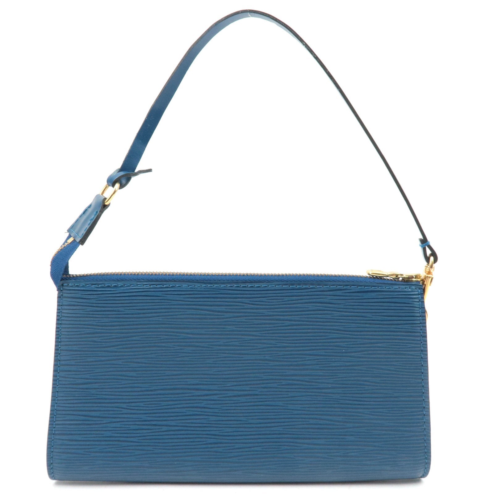 Louis Vuitton Epi Pochette Accessoires Handbag Toledo Blue M52945