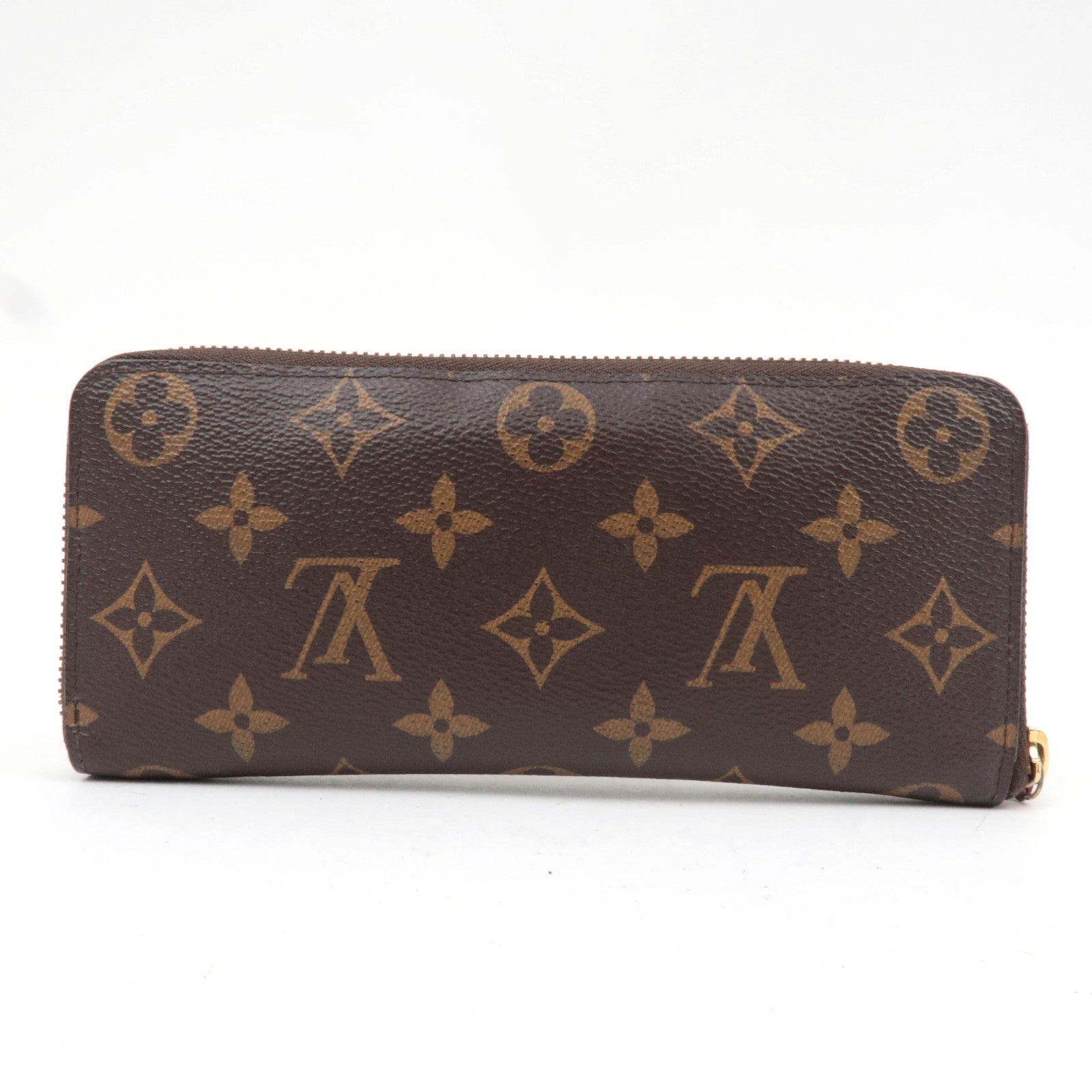 Louis Vuitton Monogram Portefeuille Clemence Long Wallet Fuchsia M60742