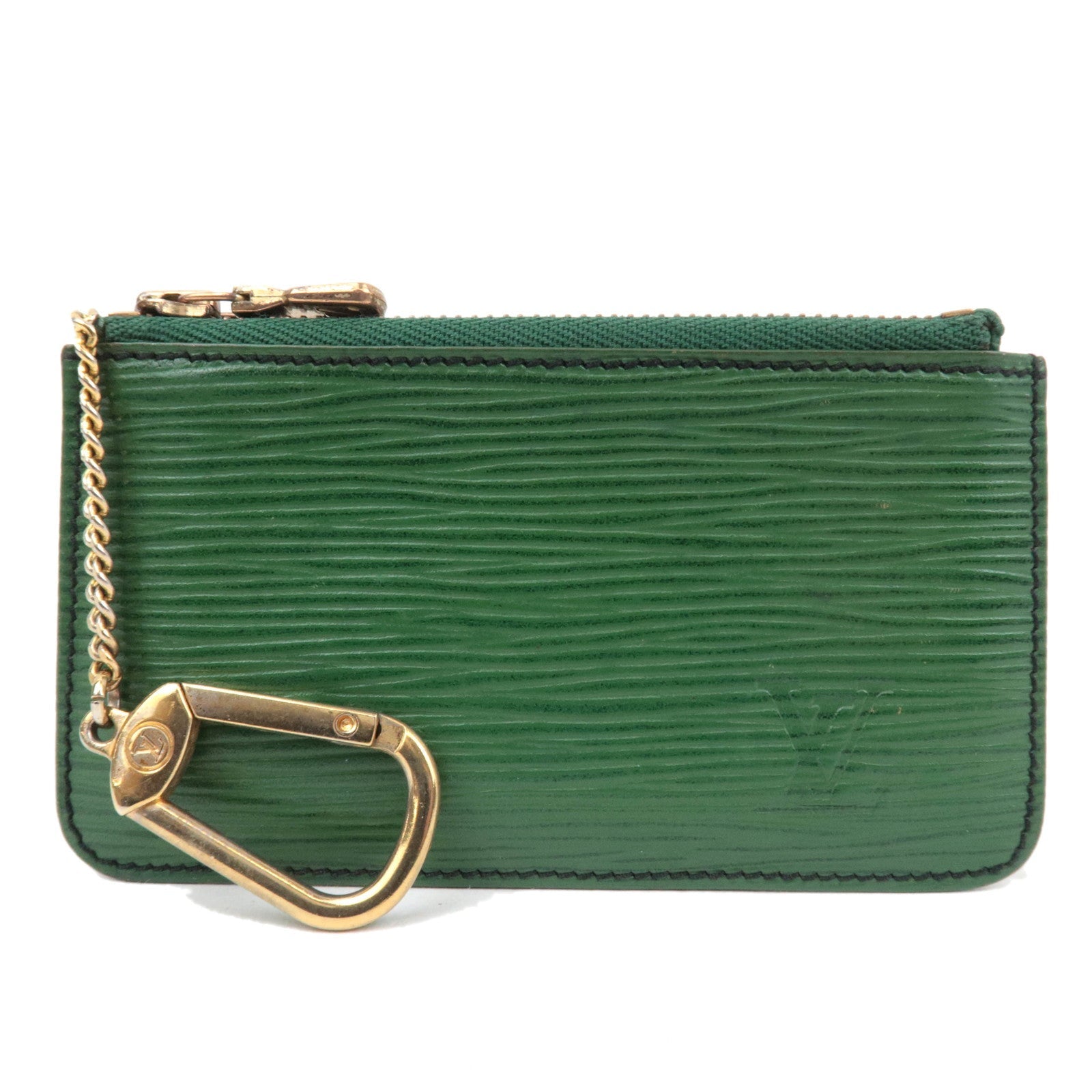 Louis Vuitton Epi Pochette Cles Coin Case Borneo Green M6380484723