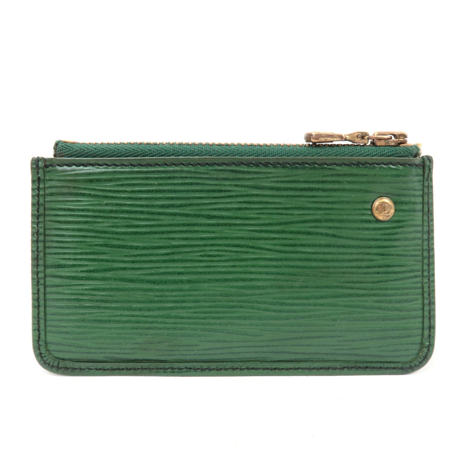 Louis Vuitton Epi Pochette Cles Coin Case Borneo Green M63804