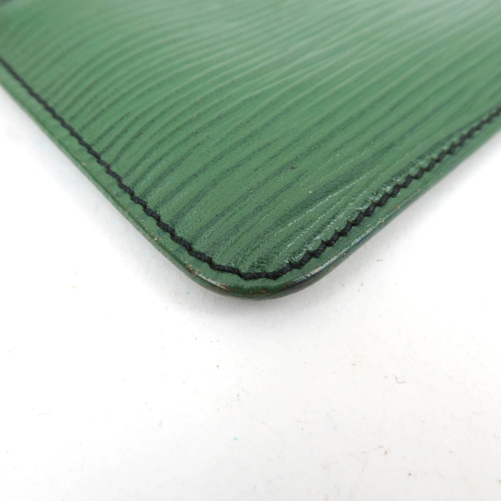 Louis Vuitton Epi Pochette Cles Coin Case Borneo Green M63804