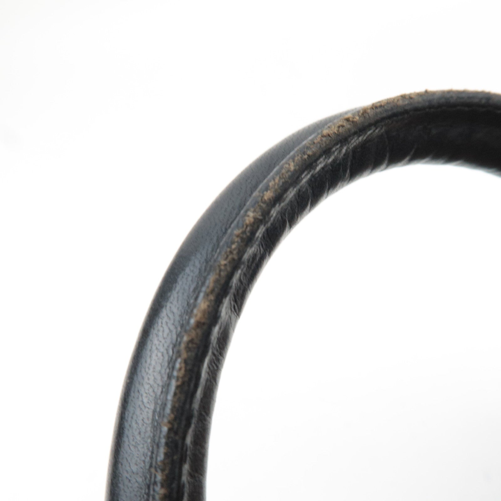 BOTTEGA VENETA Leopard Print Mini Handbag Nylon Leather