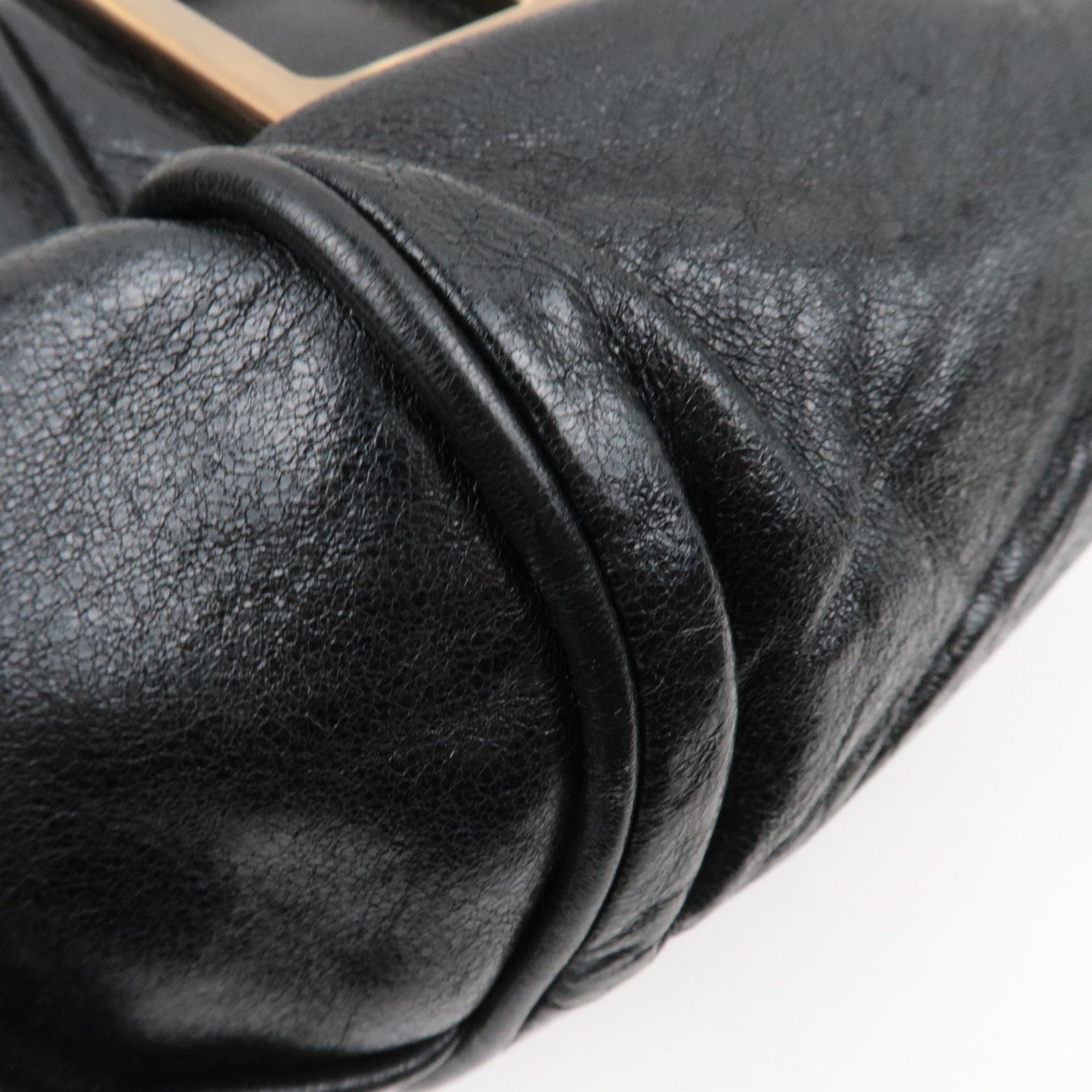 Chloe Ethel Small Leather 2Way Shoulder Bag Black *Dust bag, Strap