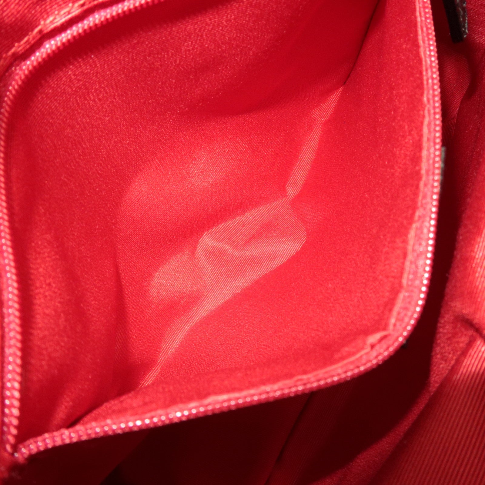 BVLGARI Logomania Canvas Leather Shoulder Bag Black