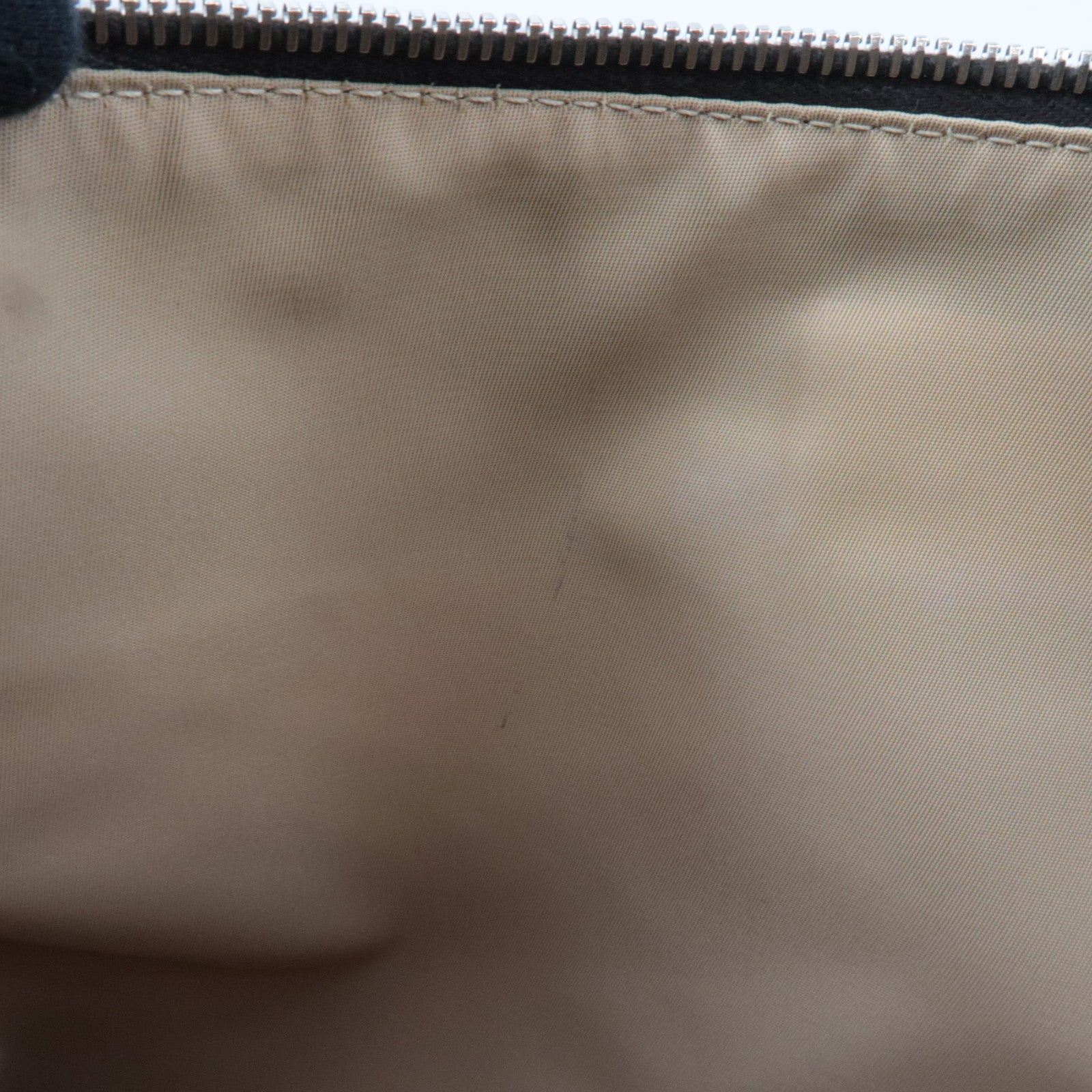 Christian Dior Street Chic Trotter Shoulder Bag Canvas Leather Beige