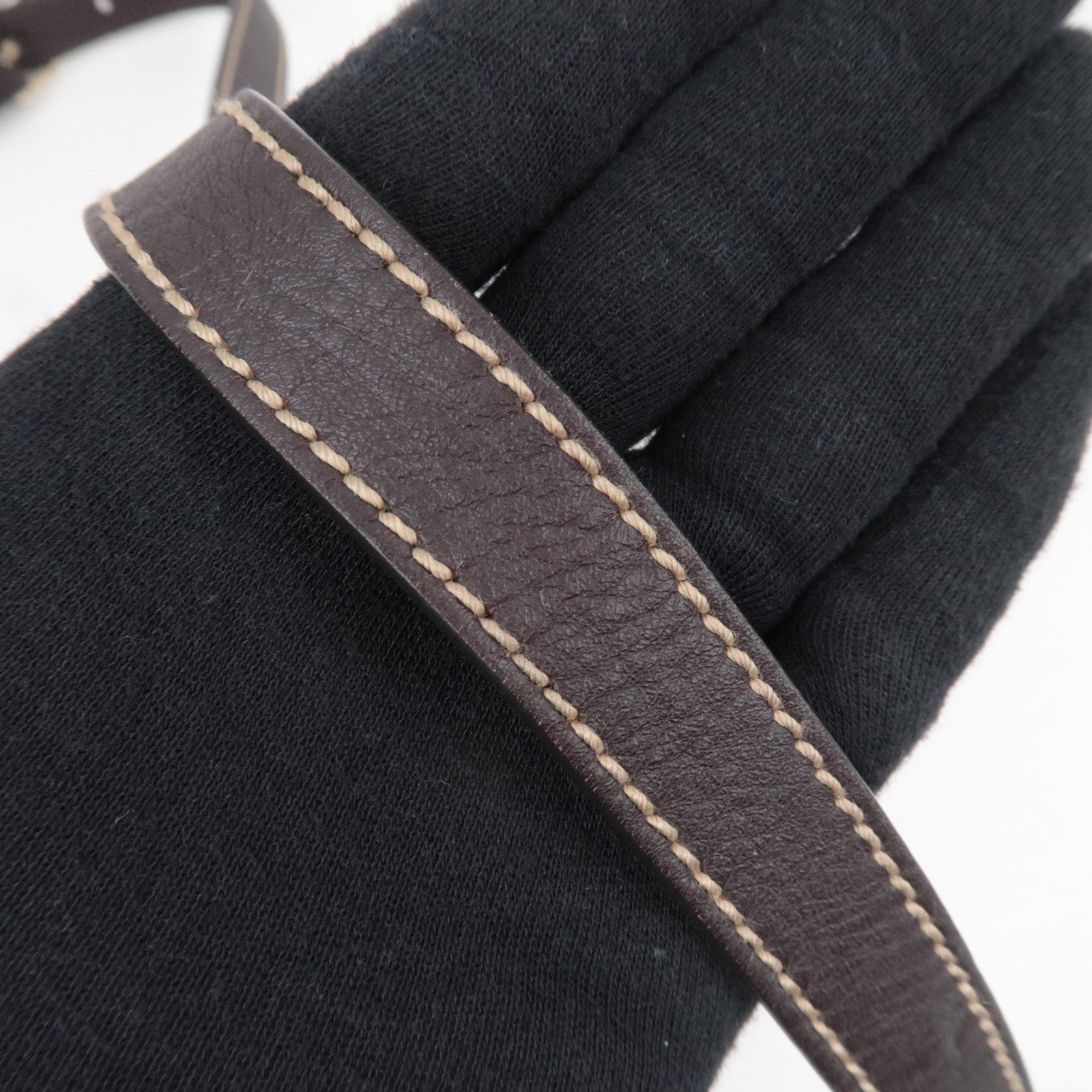 GUCCI Shoulder Bag GG Supreme Leather Beige 201447