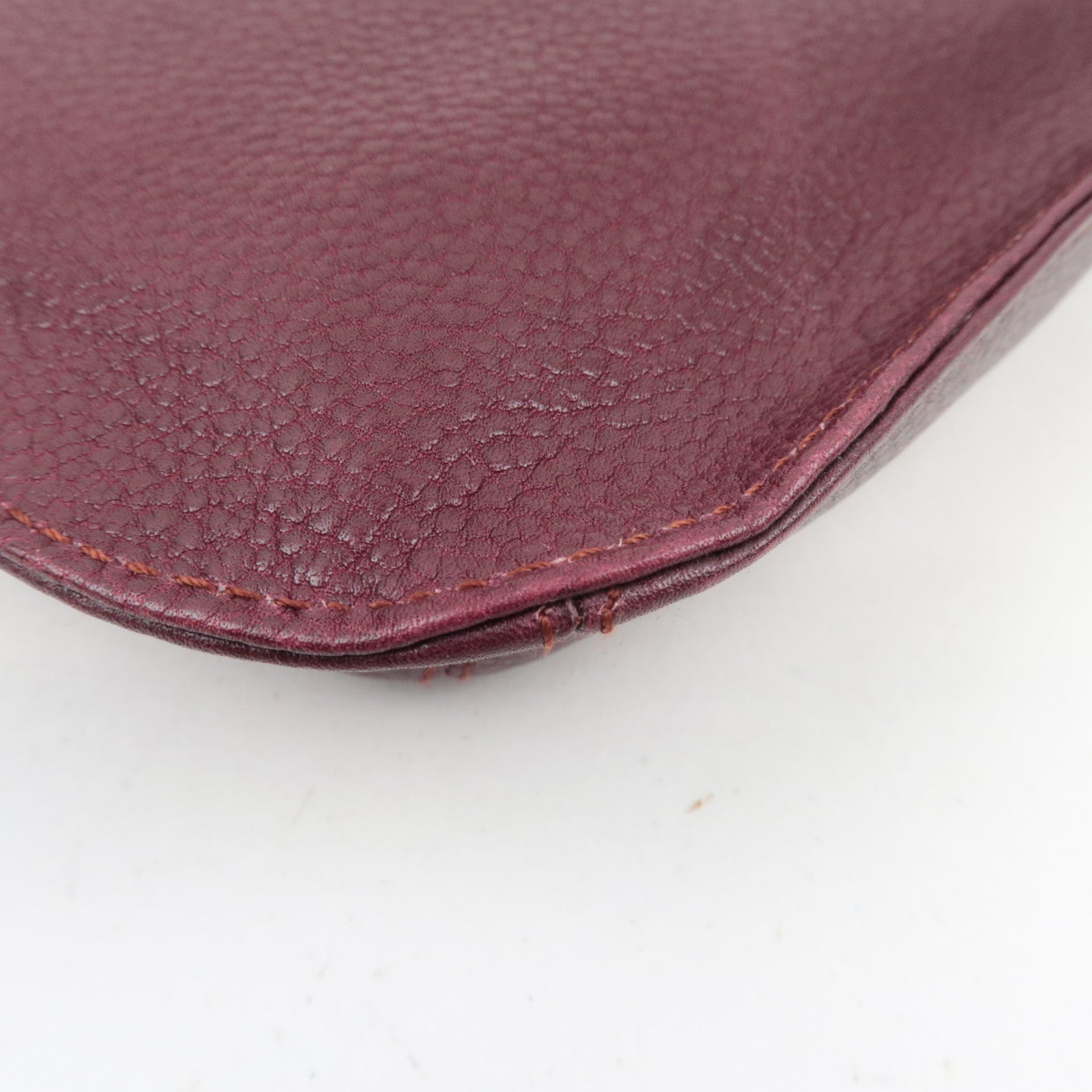 Cartier Must Line Shoulder Bag Leather Bordeaux *Dust Bag