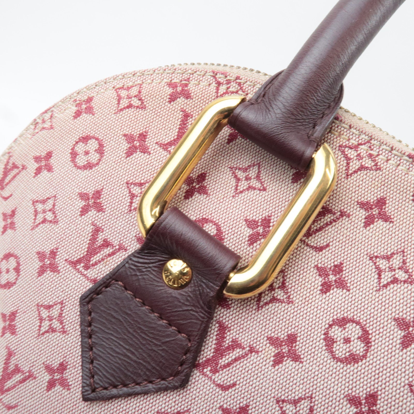 Louis Vuitton Monogram Mini Alma O Hand Bag Ceries M92204