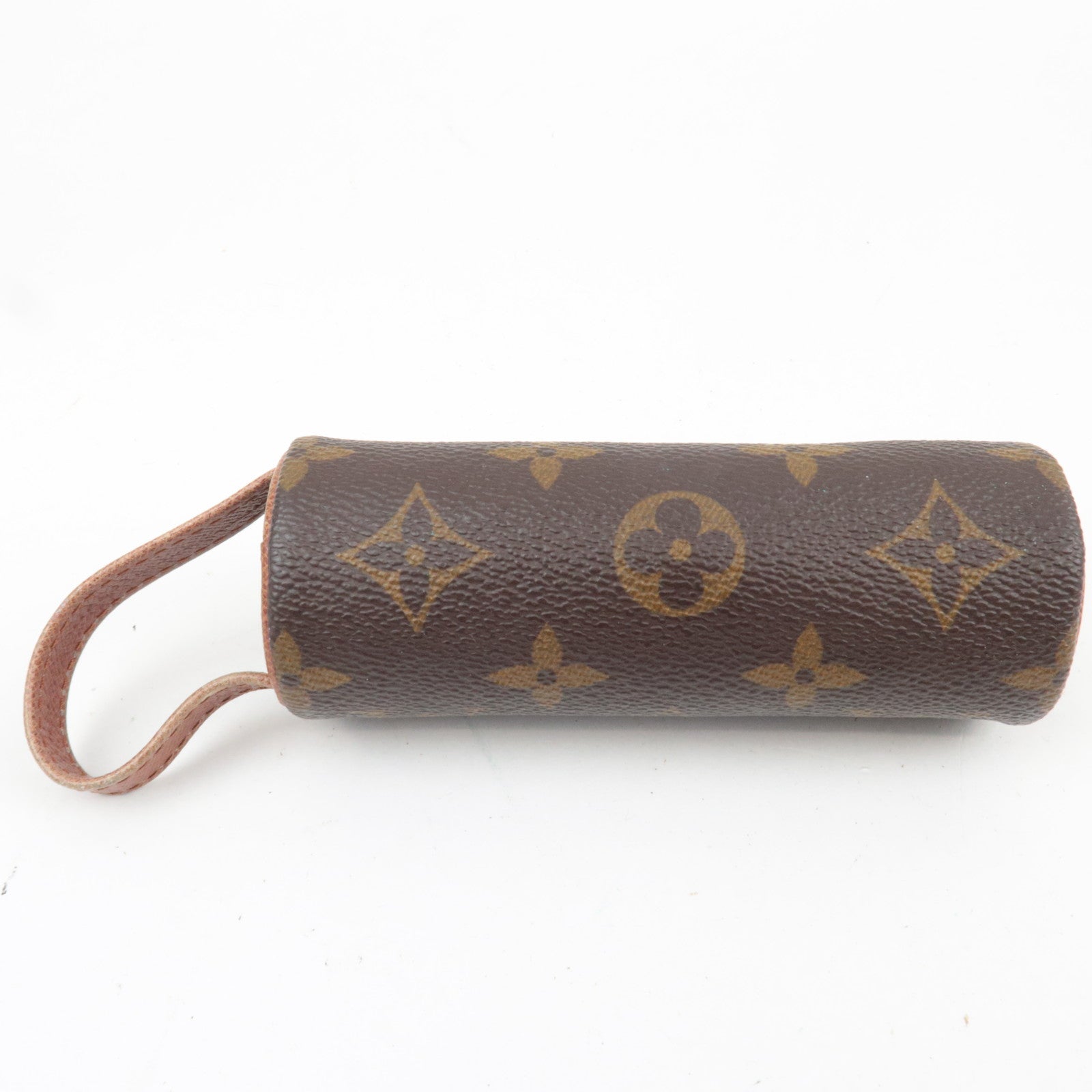 Louis Vuitton Monogram Etui 3 Ball de Golf Ball Case Mini Pouch M5824