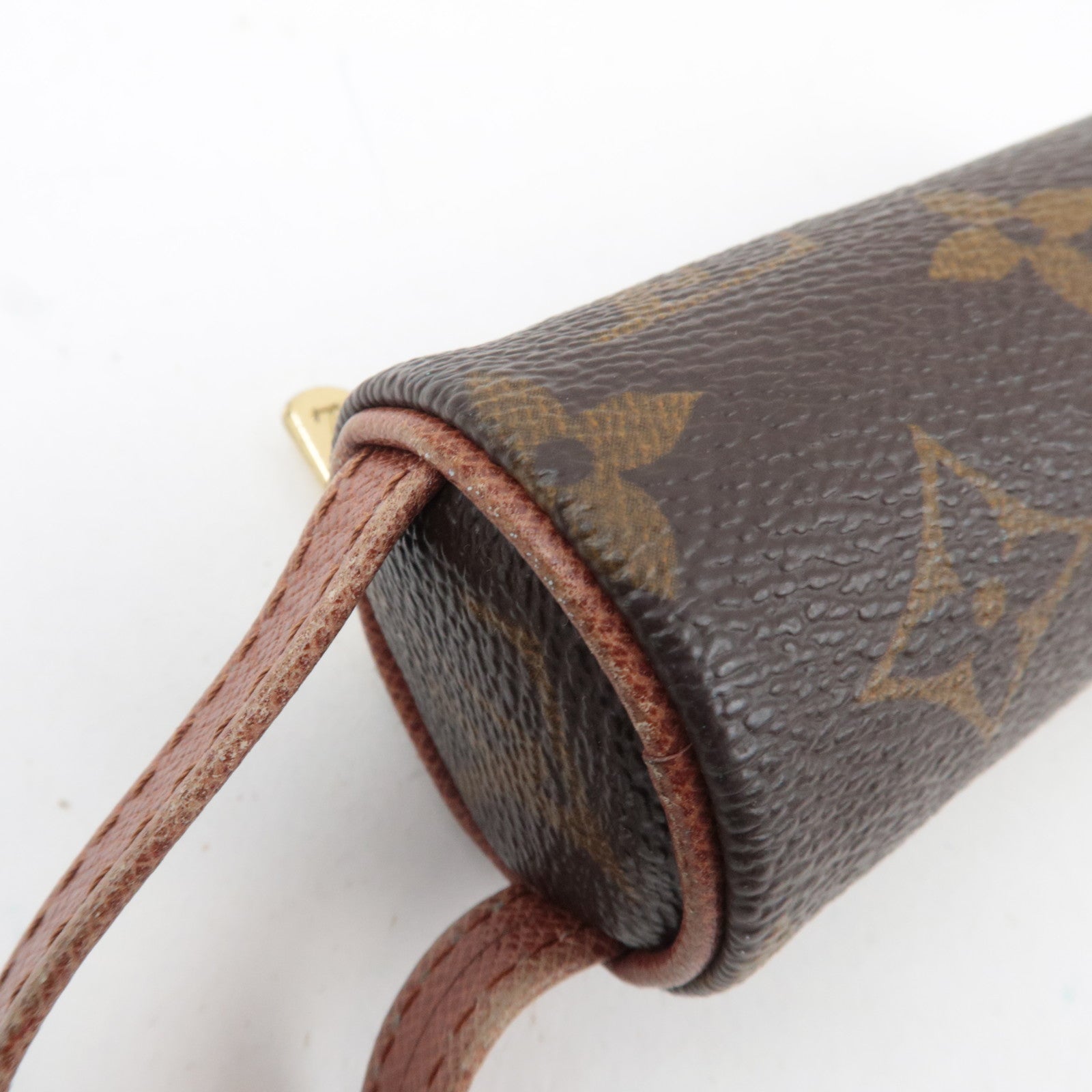 Louis Vuitton Monogram Etui 3 Ball de Golf Ball Case Mini Pouch M5824