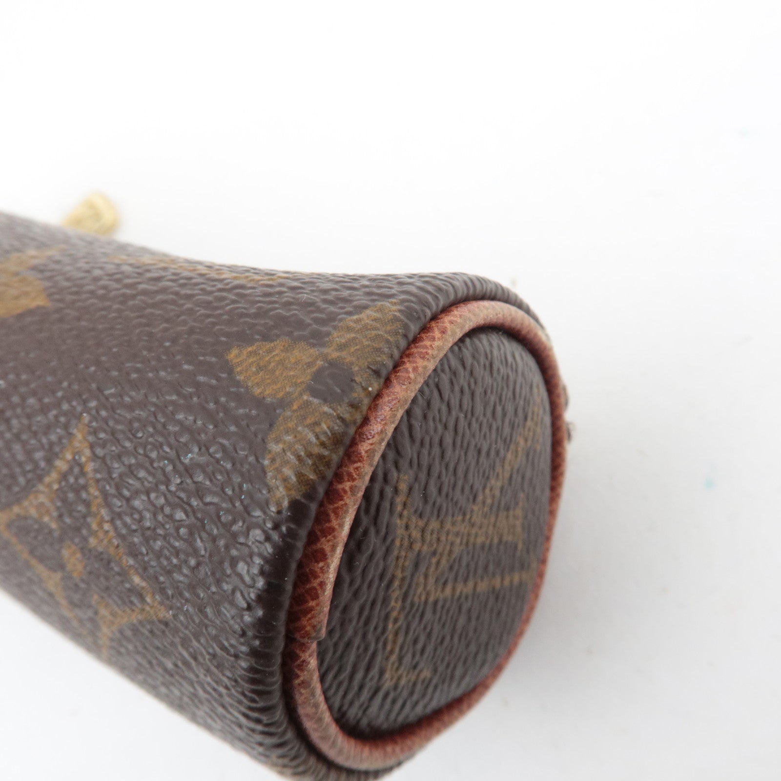 Louis Vuitton Monogram Etui 3 Ball de Golf Ball Case Mini Pouch M5824