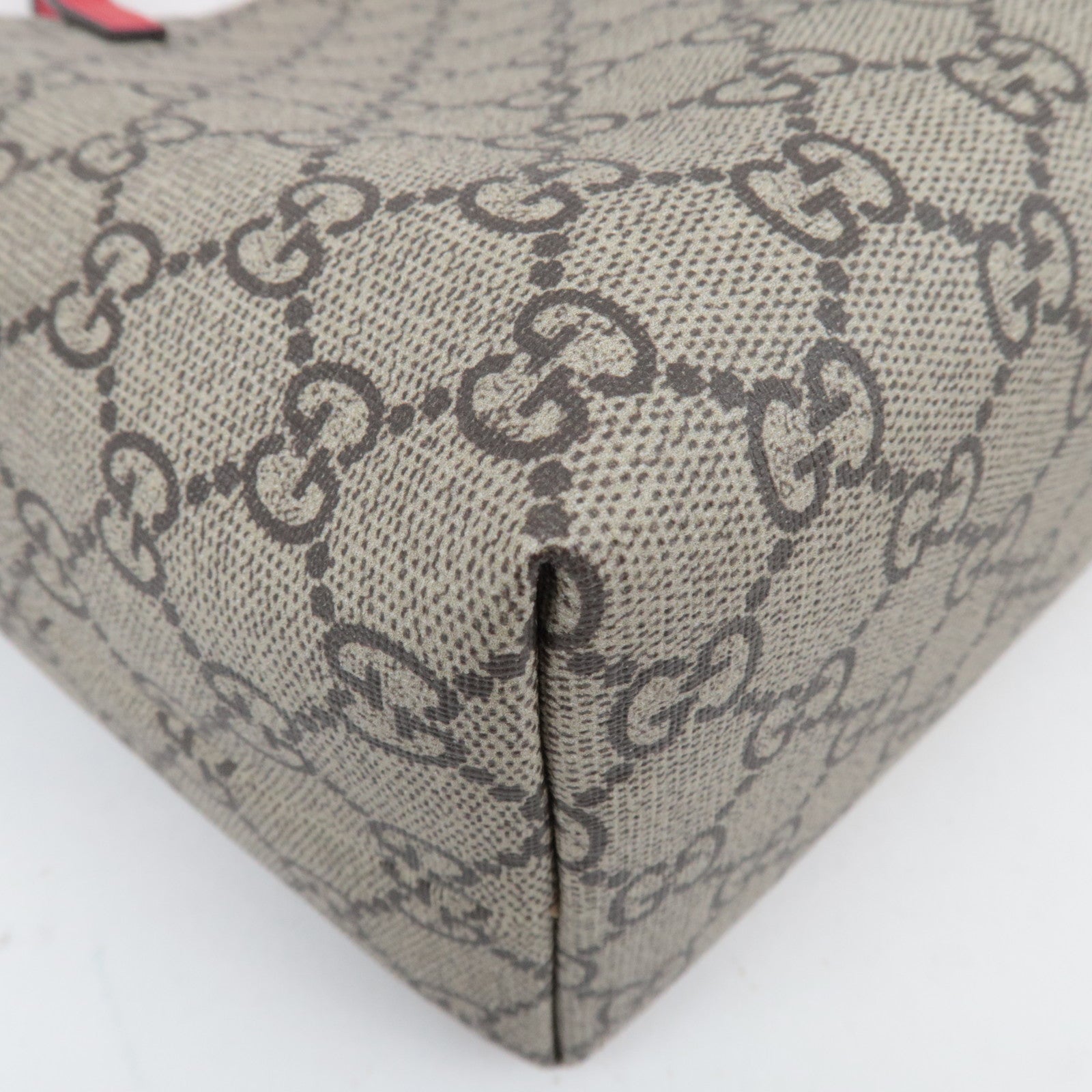 GUCCI Children's Yuko Higuchi Cat GG Supreme Leather Tote Bag 410812