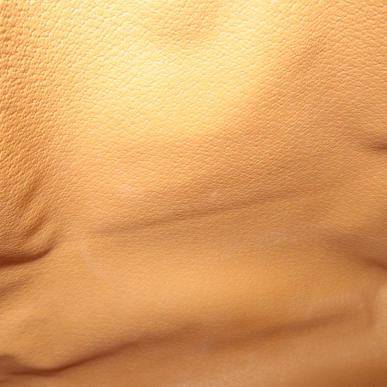 CELINE Macadam PVC Leather Clutch Bag Brown