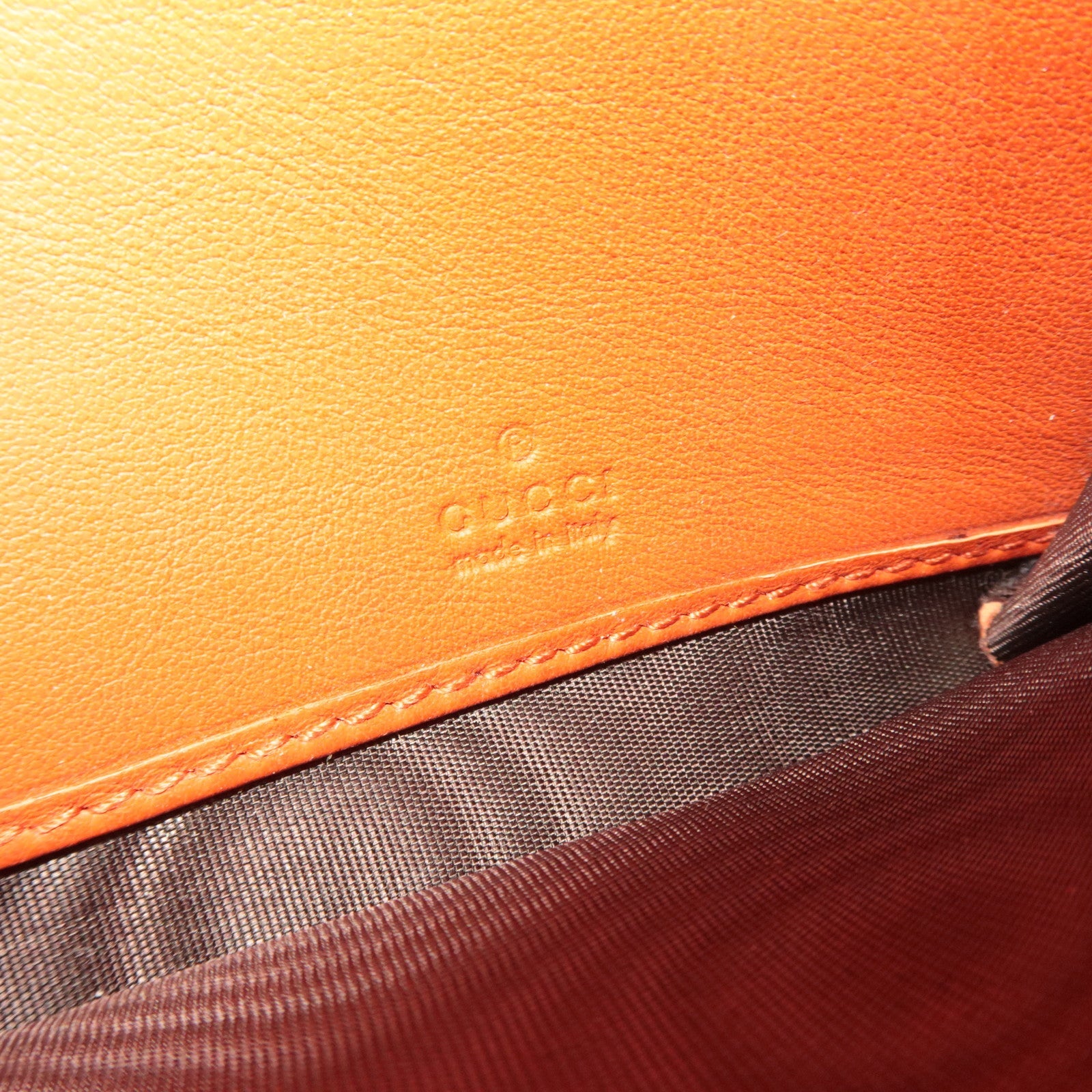 GUCCI Ribbon GG Supreme Long Wallet Beige Pink 388679