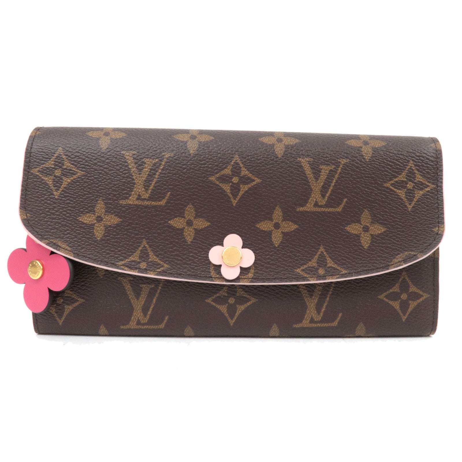 Louis Vuitton Monogram Portefeuille Emily Flower Long Wallet M6420285346