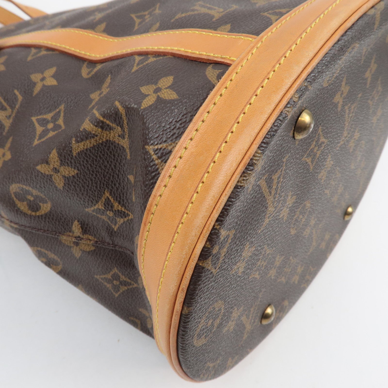 Louis Vuitton Monogram Bucket GM Shoulder Bag M42236