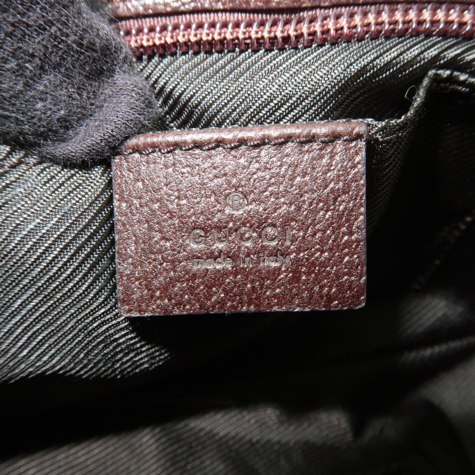 GUCCI Canvas Leather Small Shoulder Bag GG Beige 106644