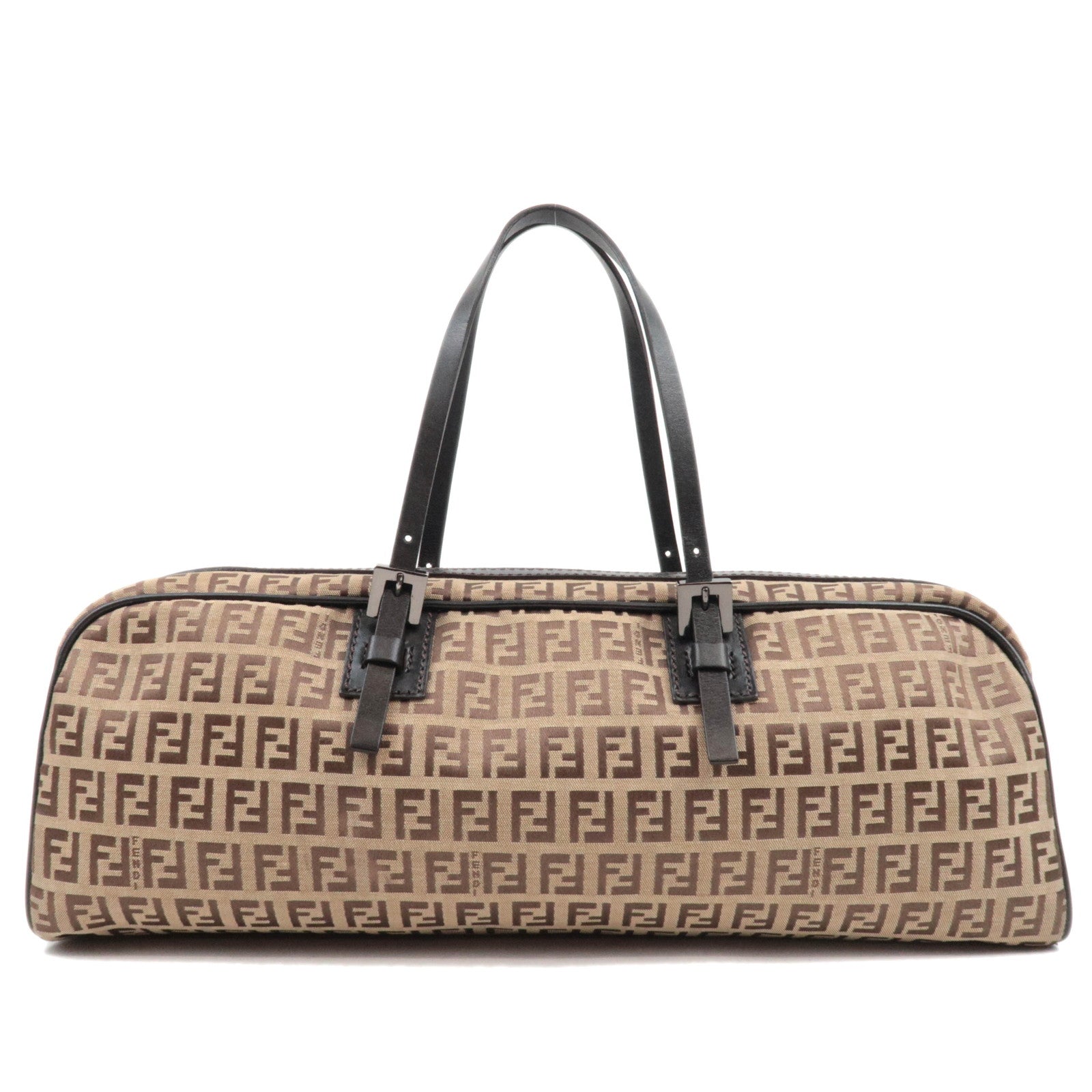 FENDI Zucchino East West Handbag Beige 8BL00685439