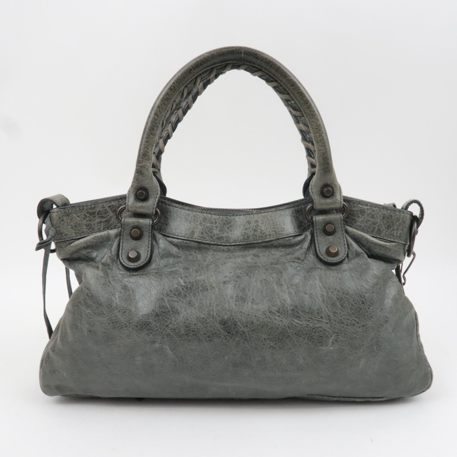 BALENCIAGA The First Bag Green 103208