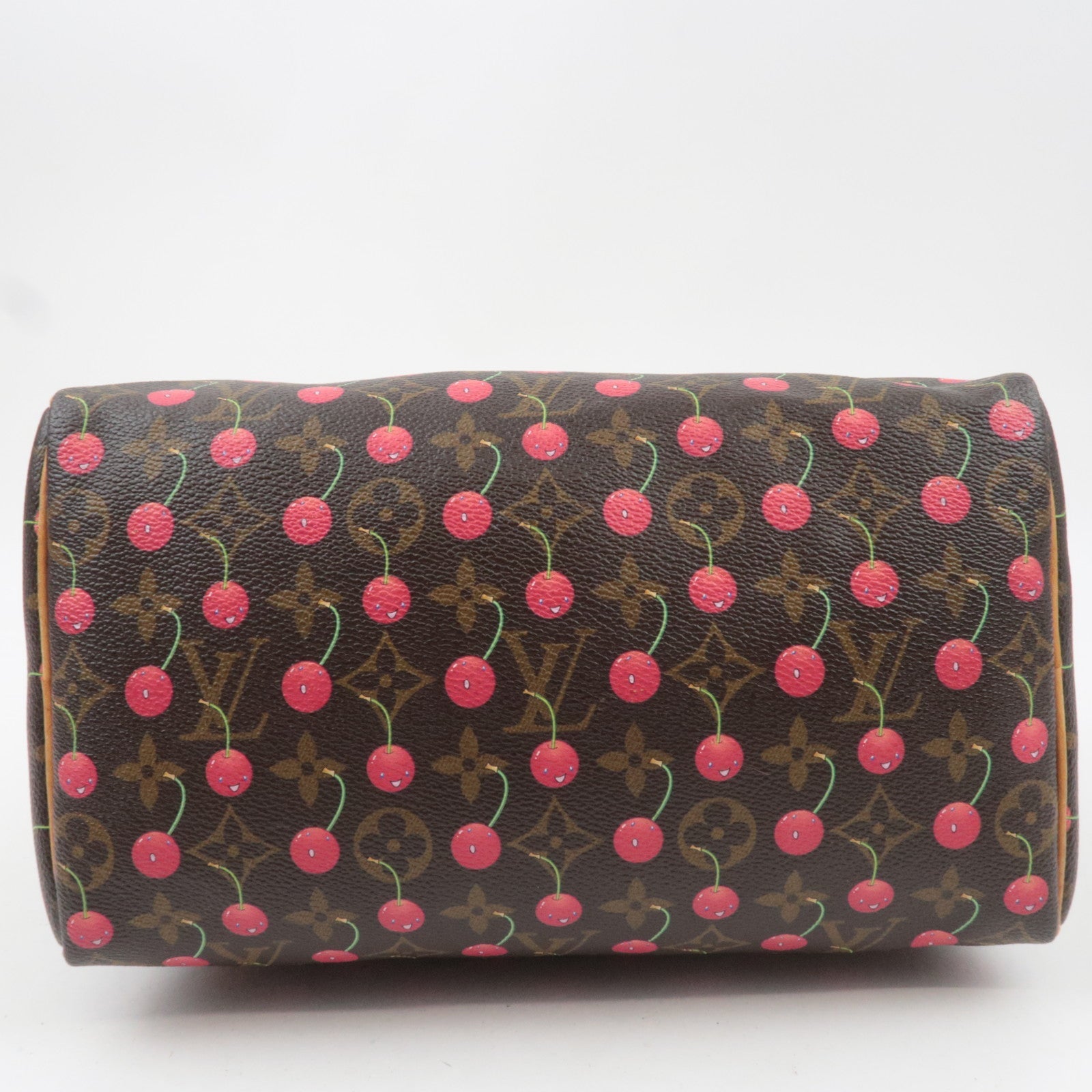 Louis Vuitton Monogram Murakami Cherry Speedy 25 Handbag M95009