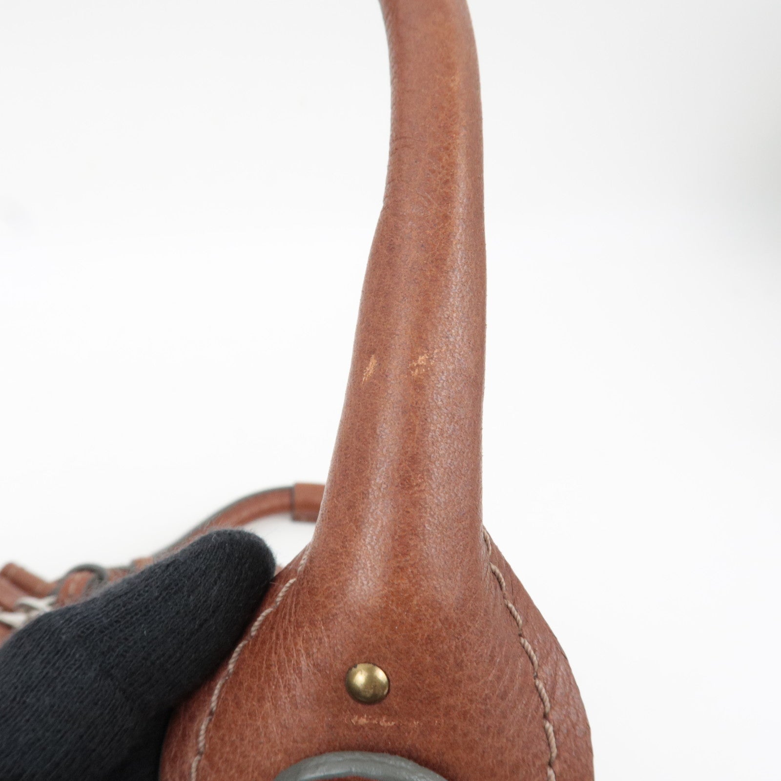 Chloe Paddington Leather  Handbag Brown