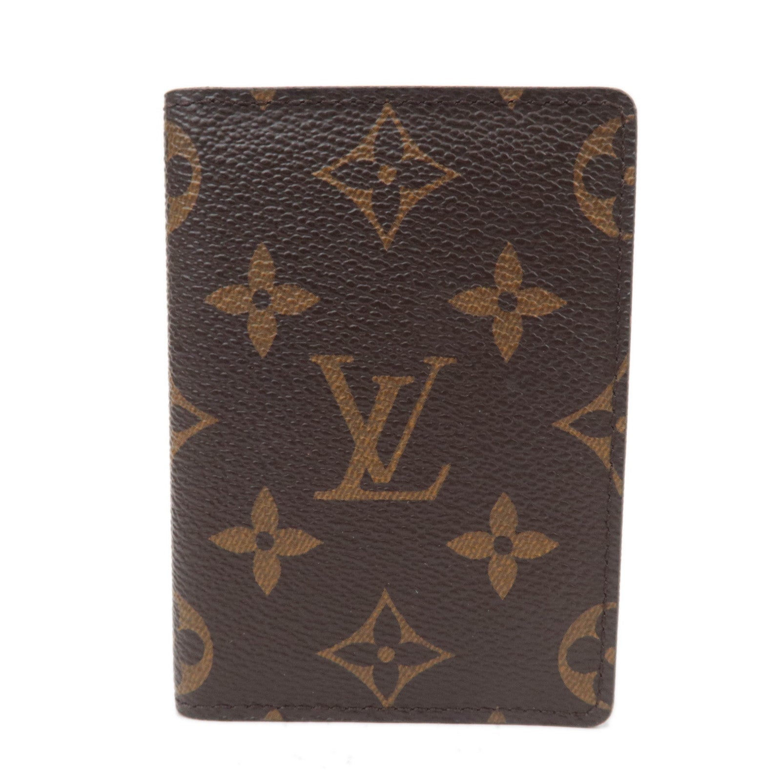 Louis Vuitton Monogram Porte Carte Pass Vertical Card Case M6654185640