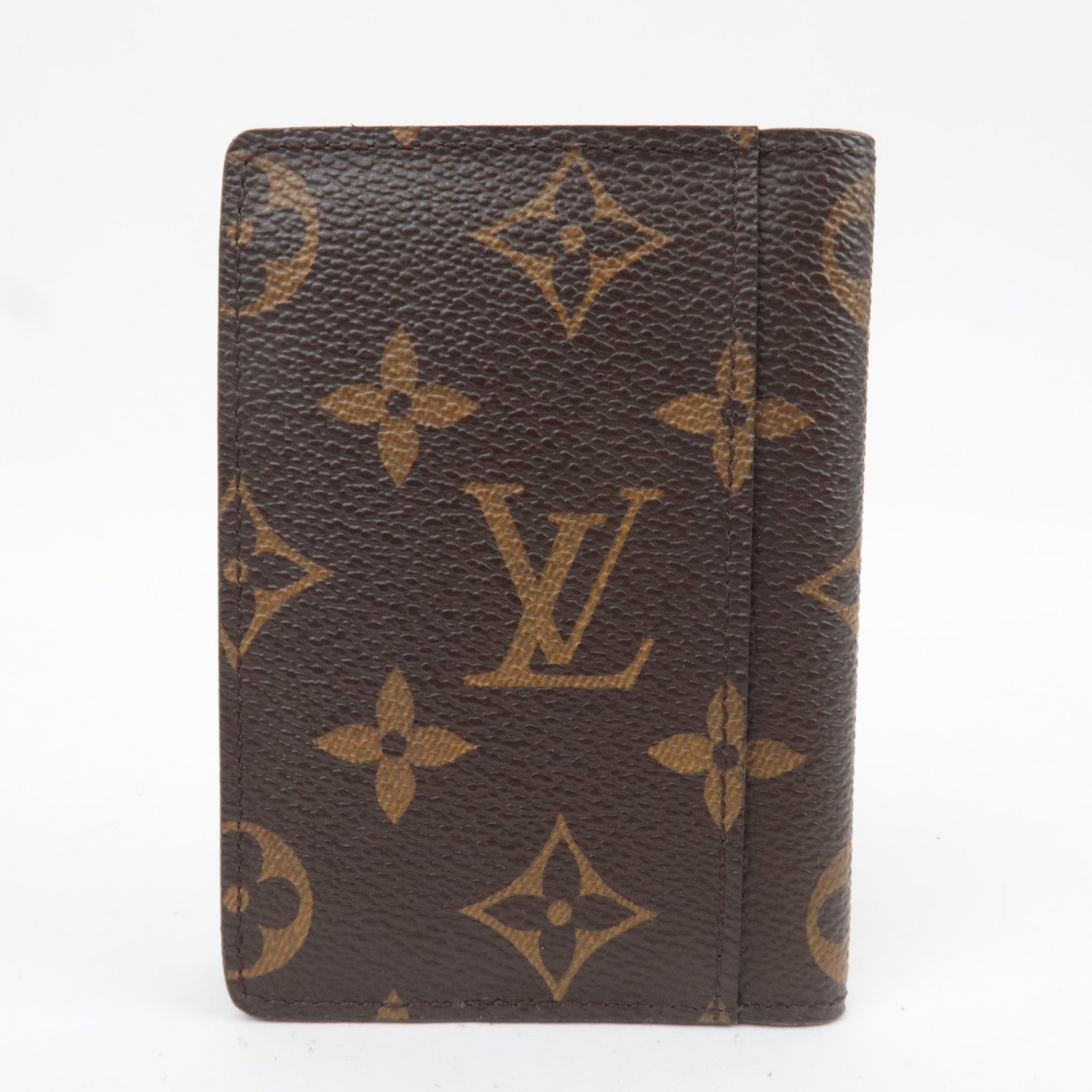 Louis Vuitton Monogram Porte Carte Pass Vertical Card Case M66541