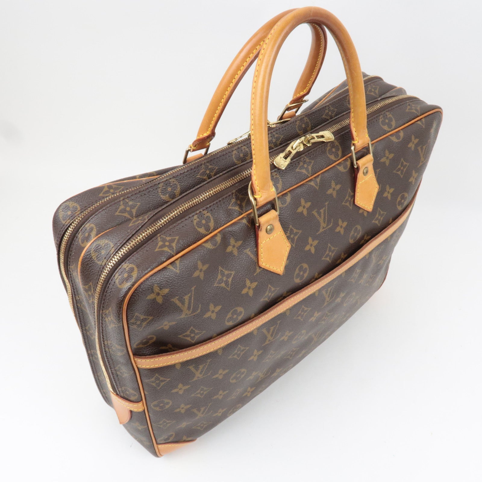 Louis Vuitton Monogram Porte Documents Voyage Brief Case M53362
