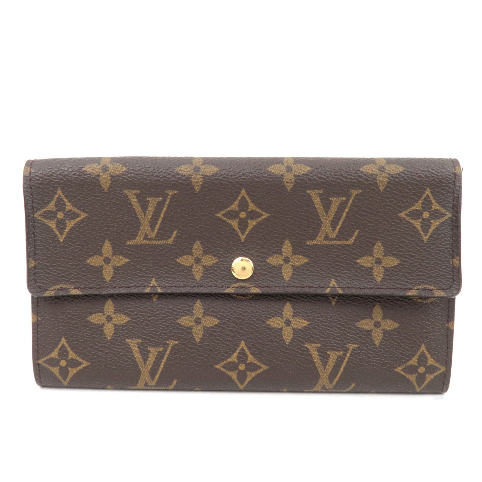Louis Vuitton Monogram Pochette Porte Monnaie Credit Wallet M6172586245