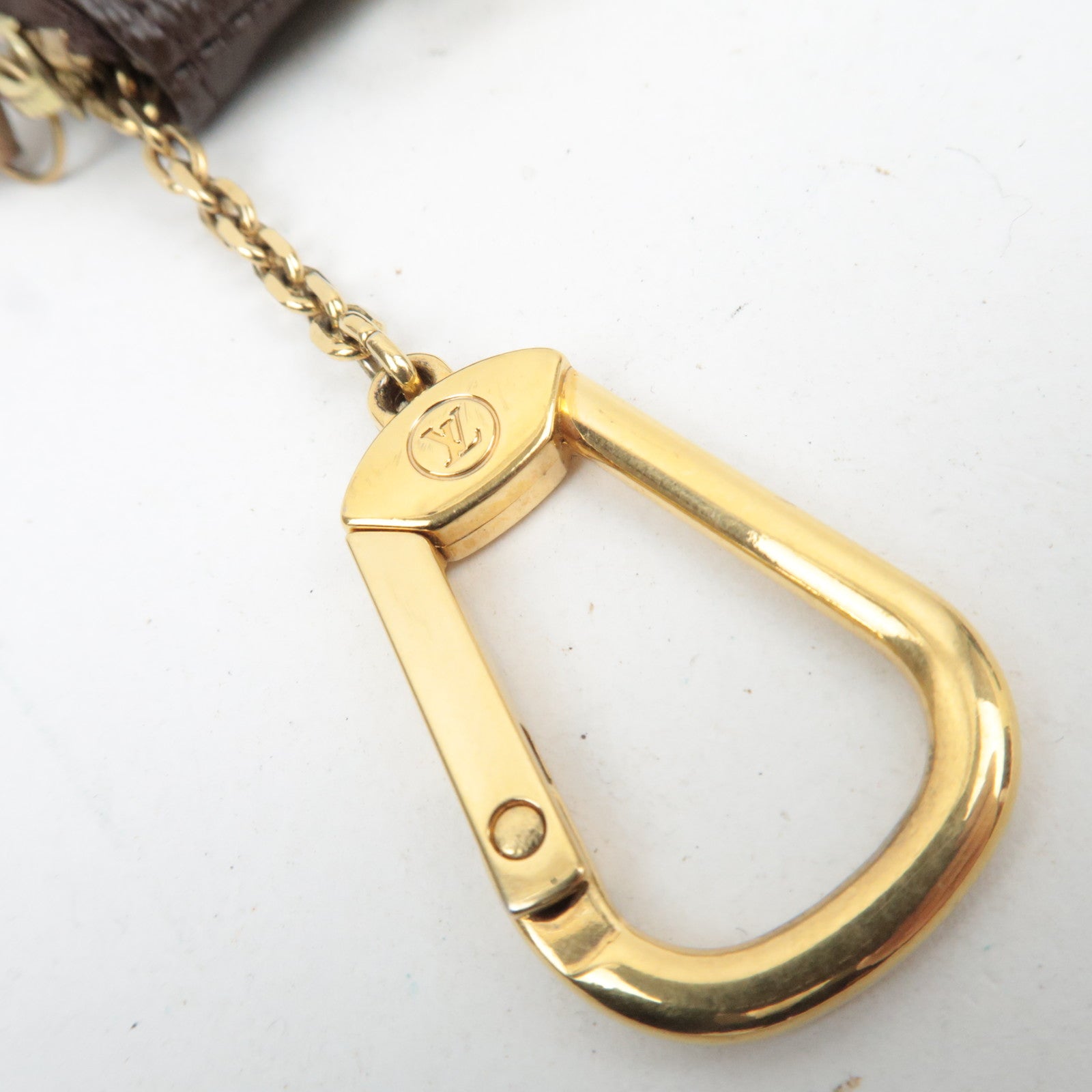 Louis Vuitton Monogram T&B Pochette Cles Coin Case M58025