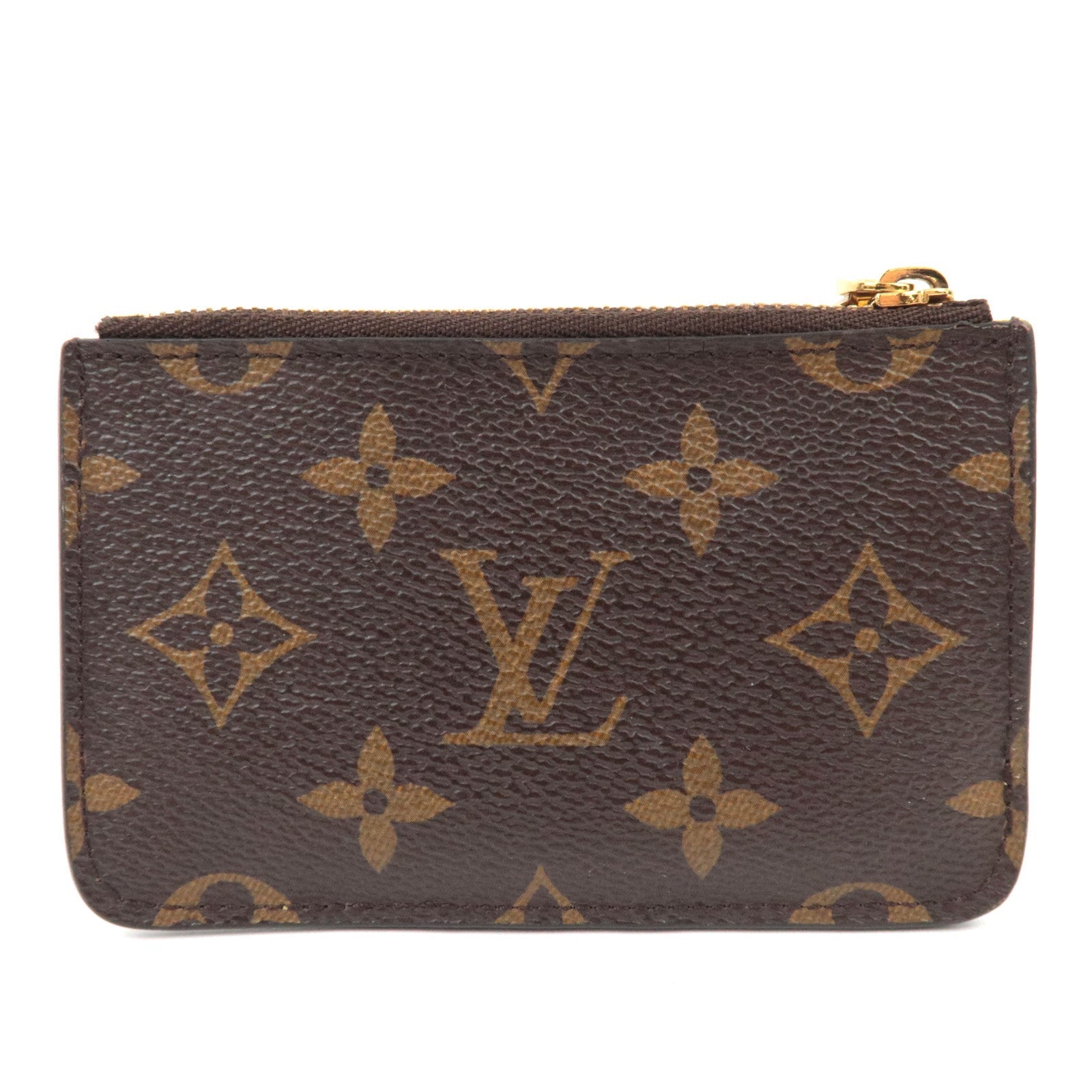 Louis Vuitton Monogram Porte Carte Romy Fragment Case Jaune M81882 RFID