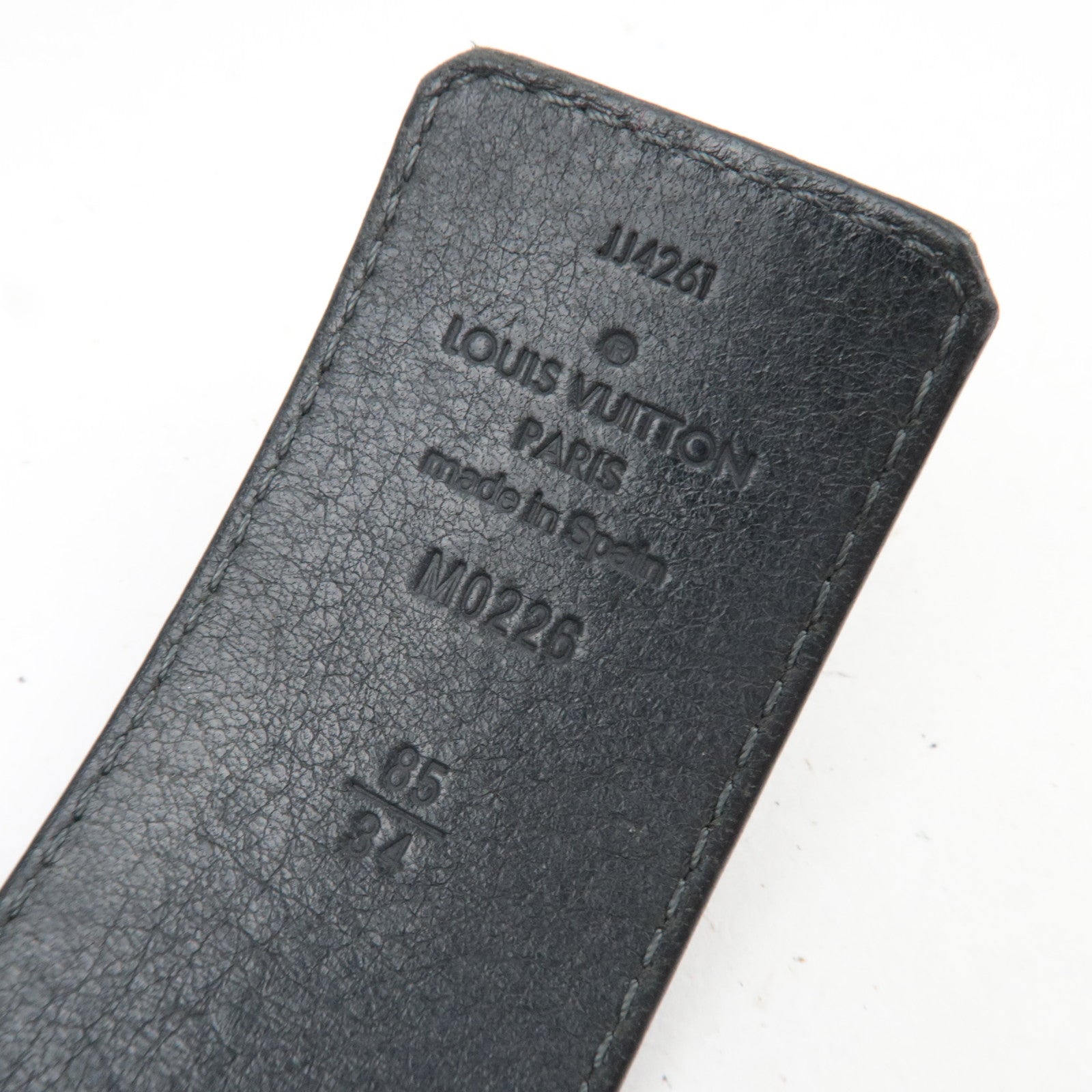 Louis Vuitton Ceinture LV Optic 80/35 40MM Reversible Leather Belt M0226